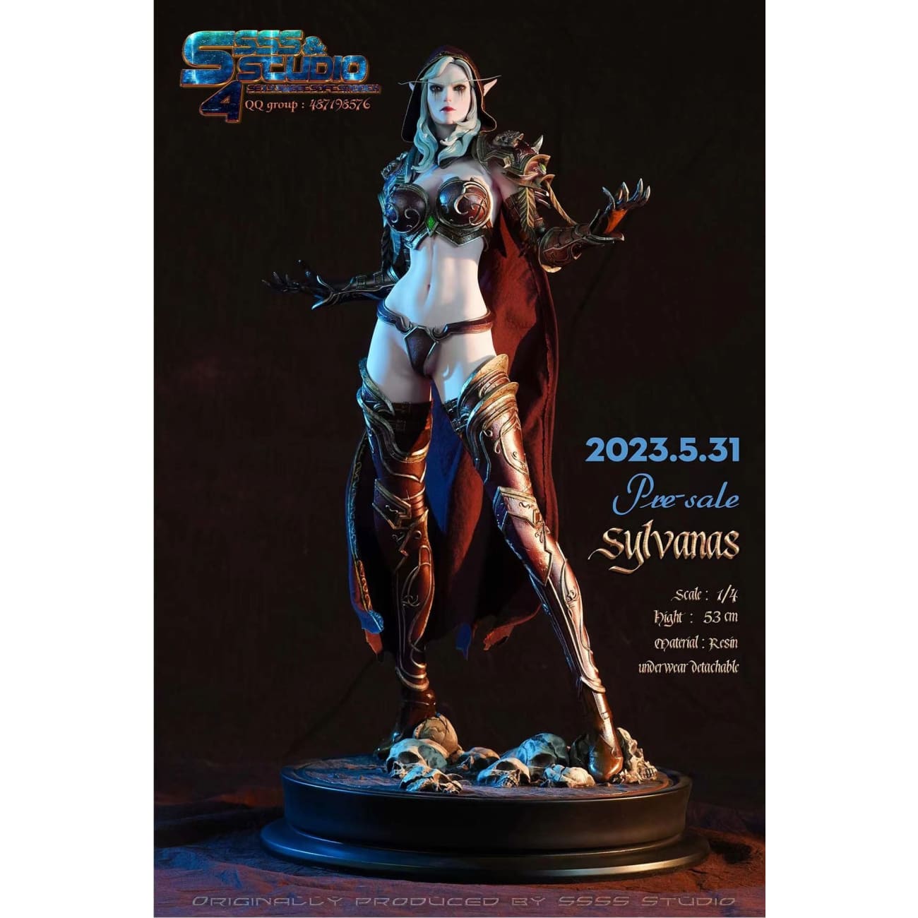 SSSS Studio / Sexy Sweet Soft Smooth Studio - Sylvanas Windrunner [Cast Off][4 Variants]
