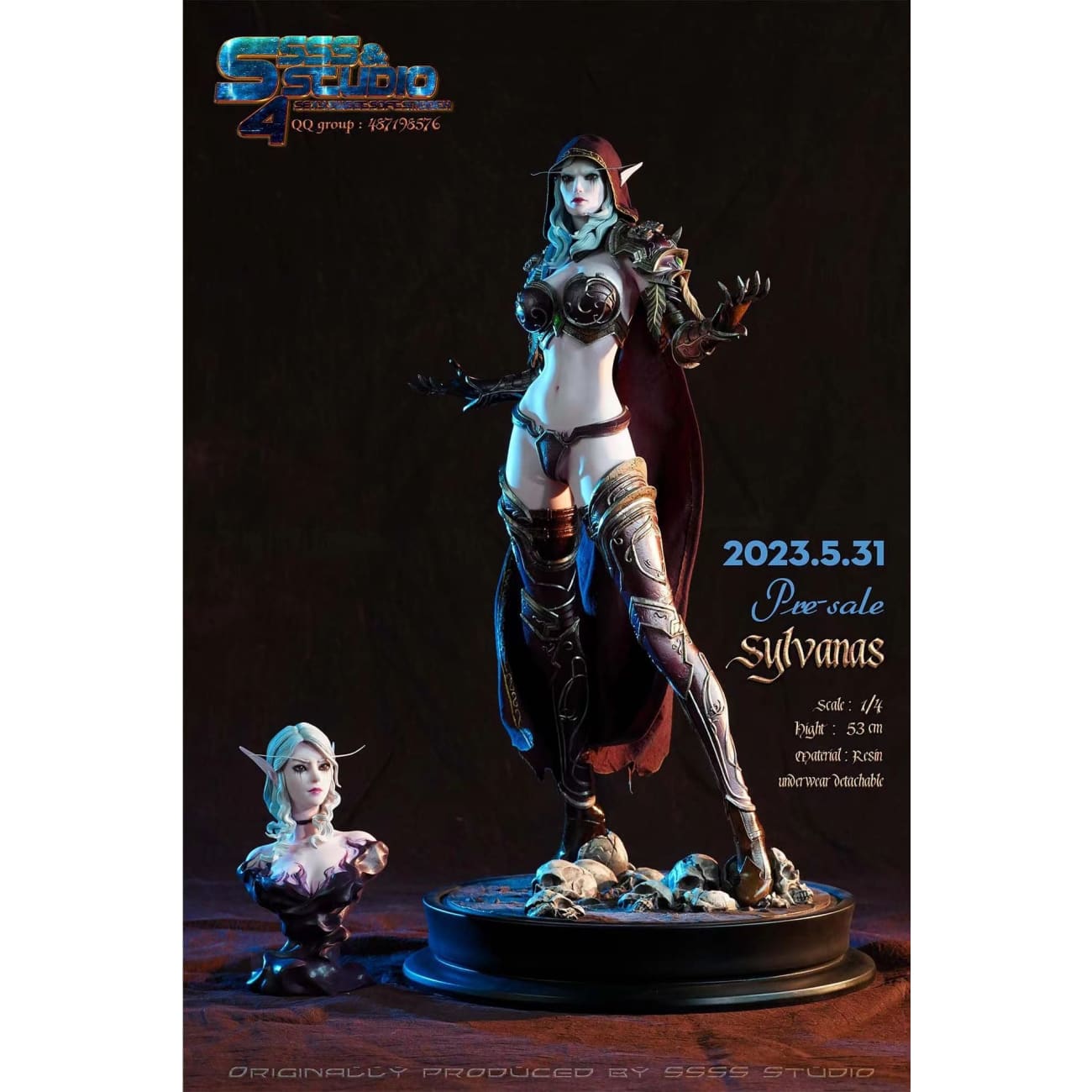 SSSS Studio / Sexy Sweet Soft Smooth Studio - Sylvanas Windrunner [Cast Off][4 Variants]