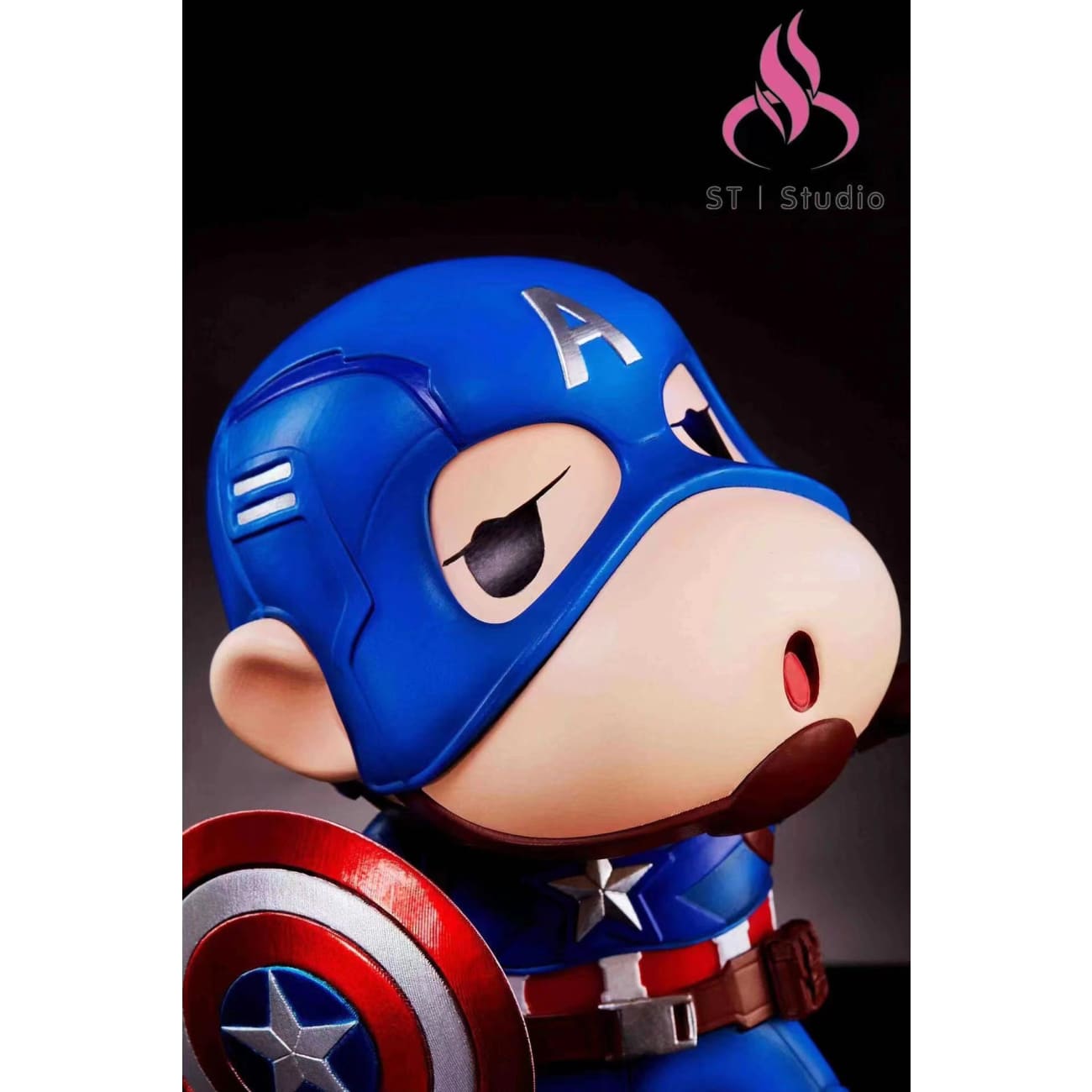 ST Studio - Crayon Shin Chan cosplay Captain American