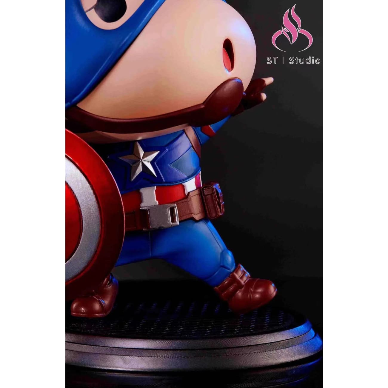 ST Studio - Crayon Shin Chan cosplay Captain American