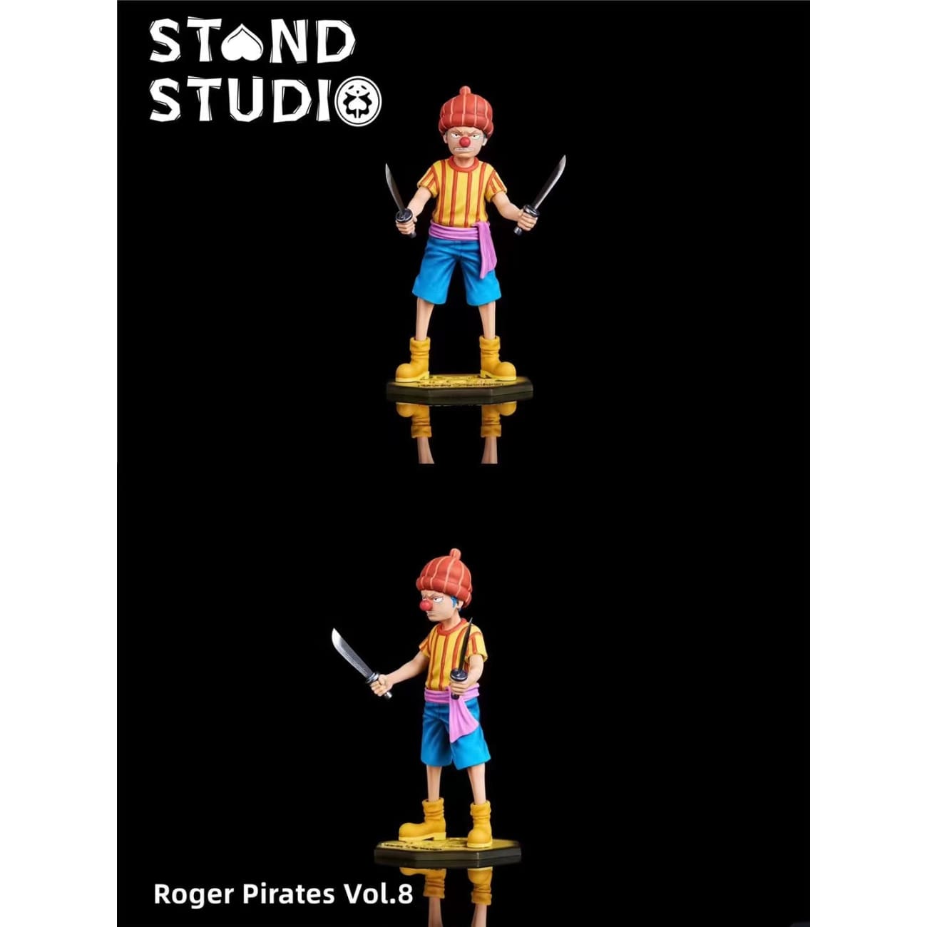 Stand Studio - Red Hair Shanks & Buggy