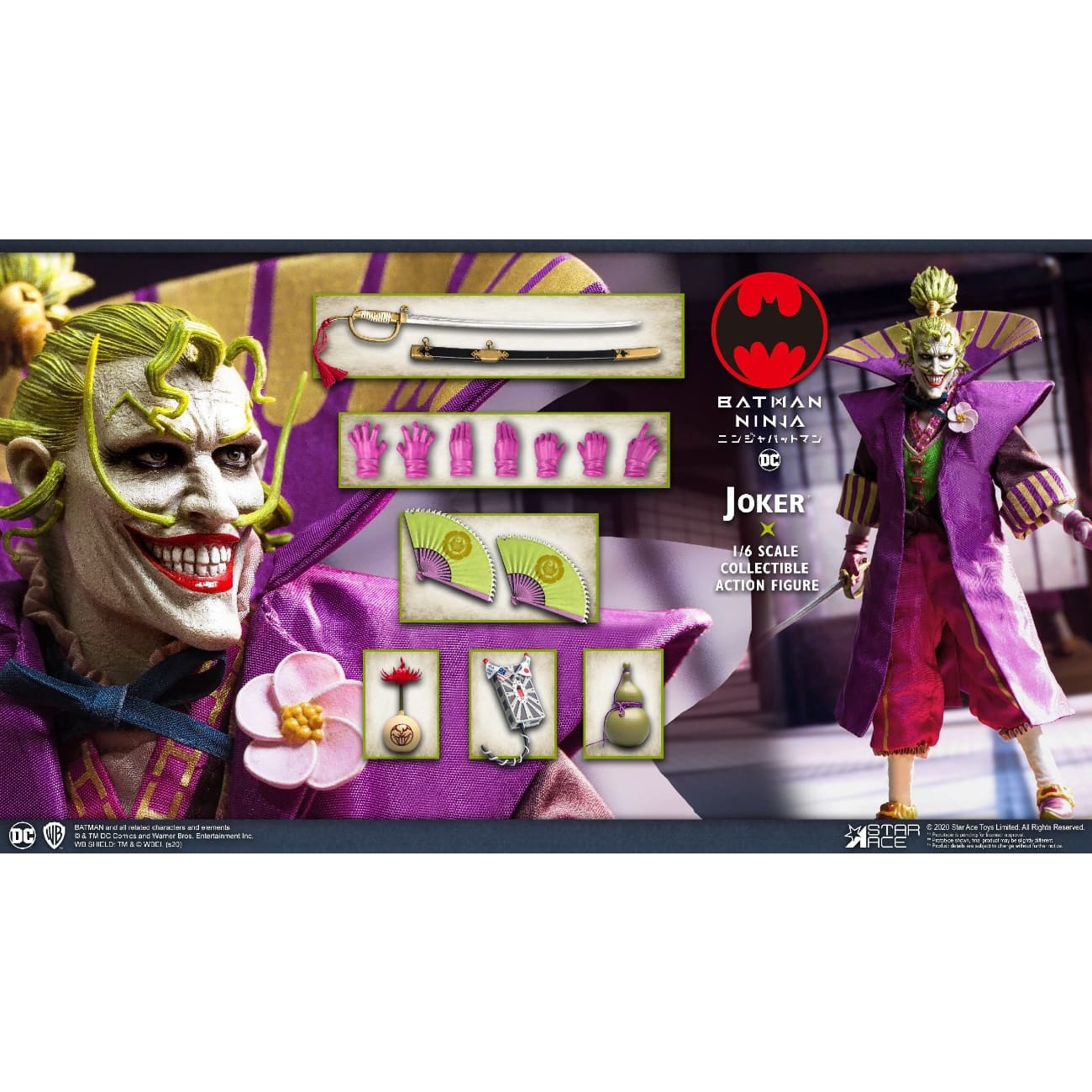 Star Ace Toys - Batman Ninja Lord Joker Normal Version [SA0078]