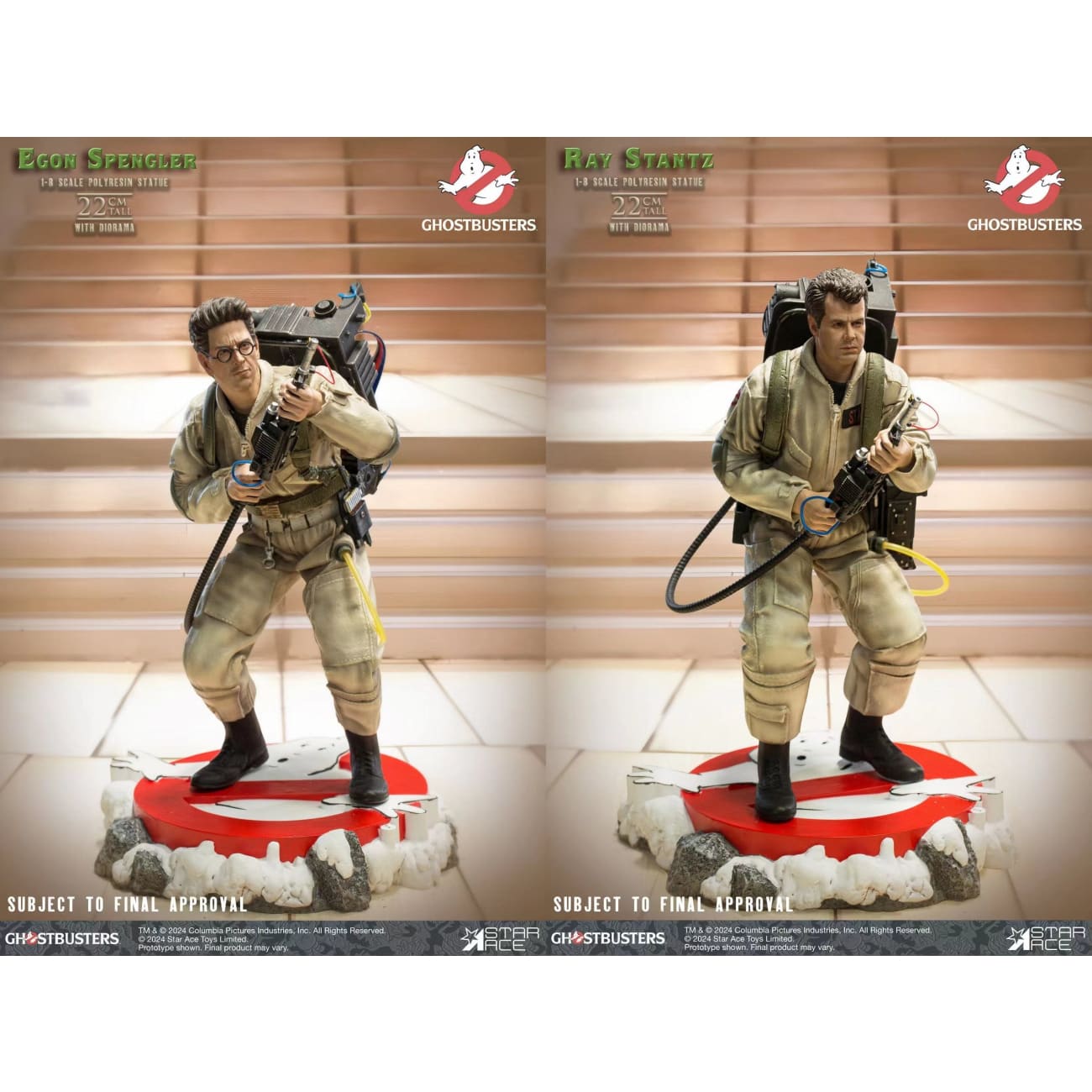 Star Ace Toys - Egon Spengler / Ray Stantz 