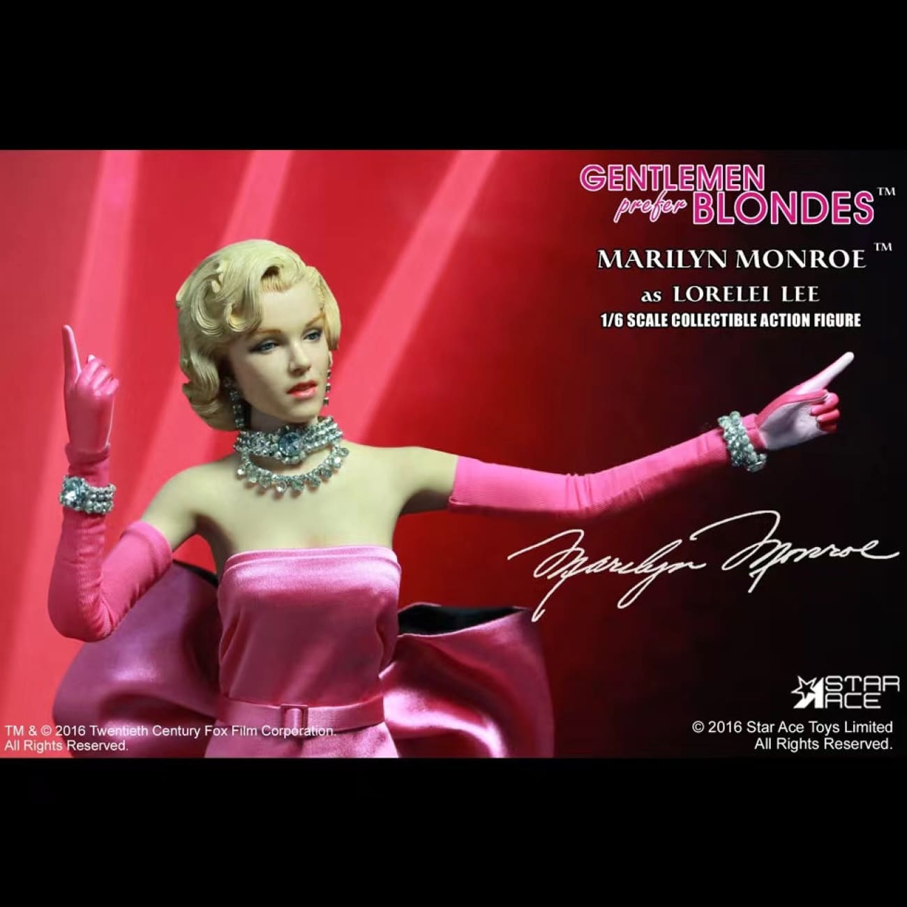 Star Ace Toys - Marilyn Monroe Pink Dress Ver. [SA0015]
