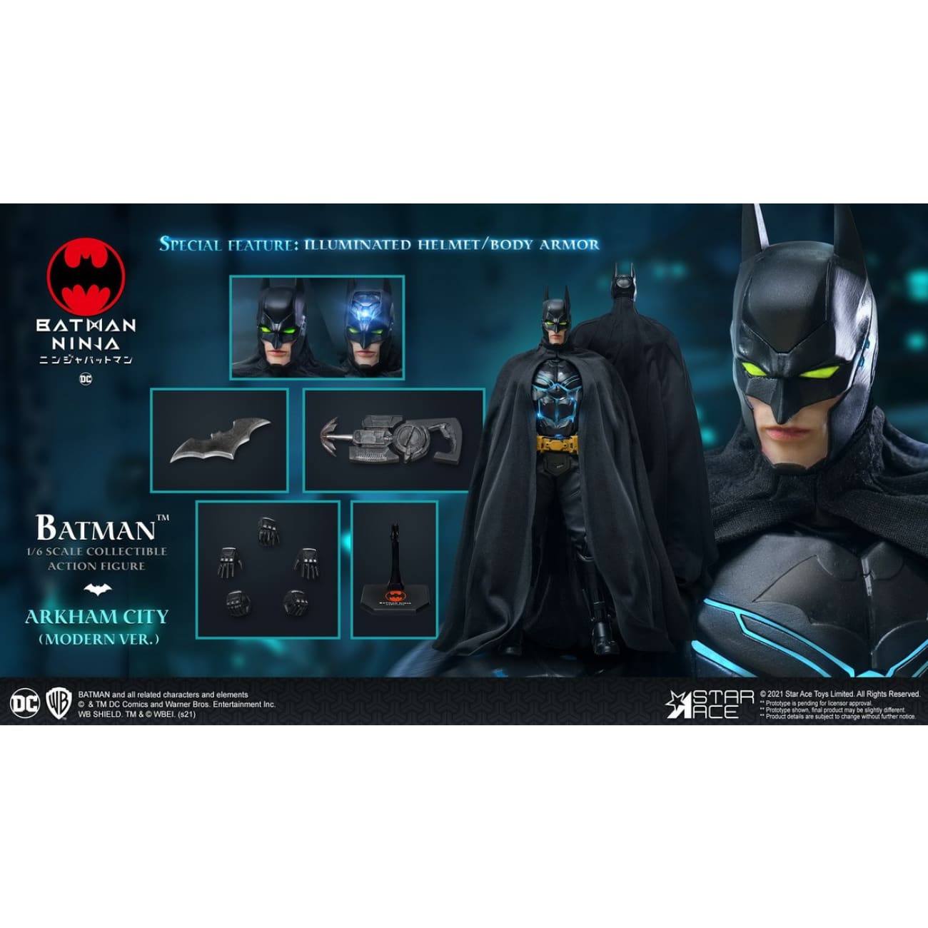 Star Ace Toys - Modern Batman Ninja [2 Variants]
