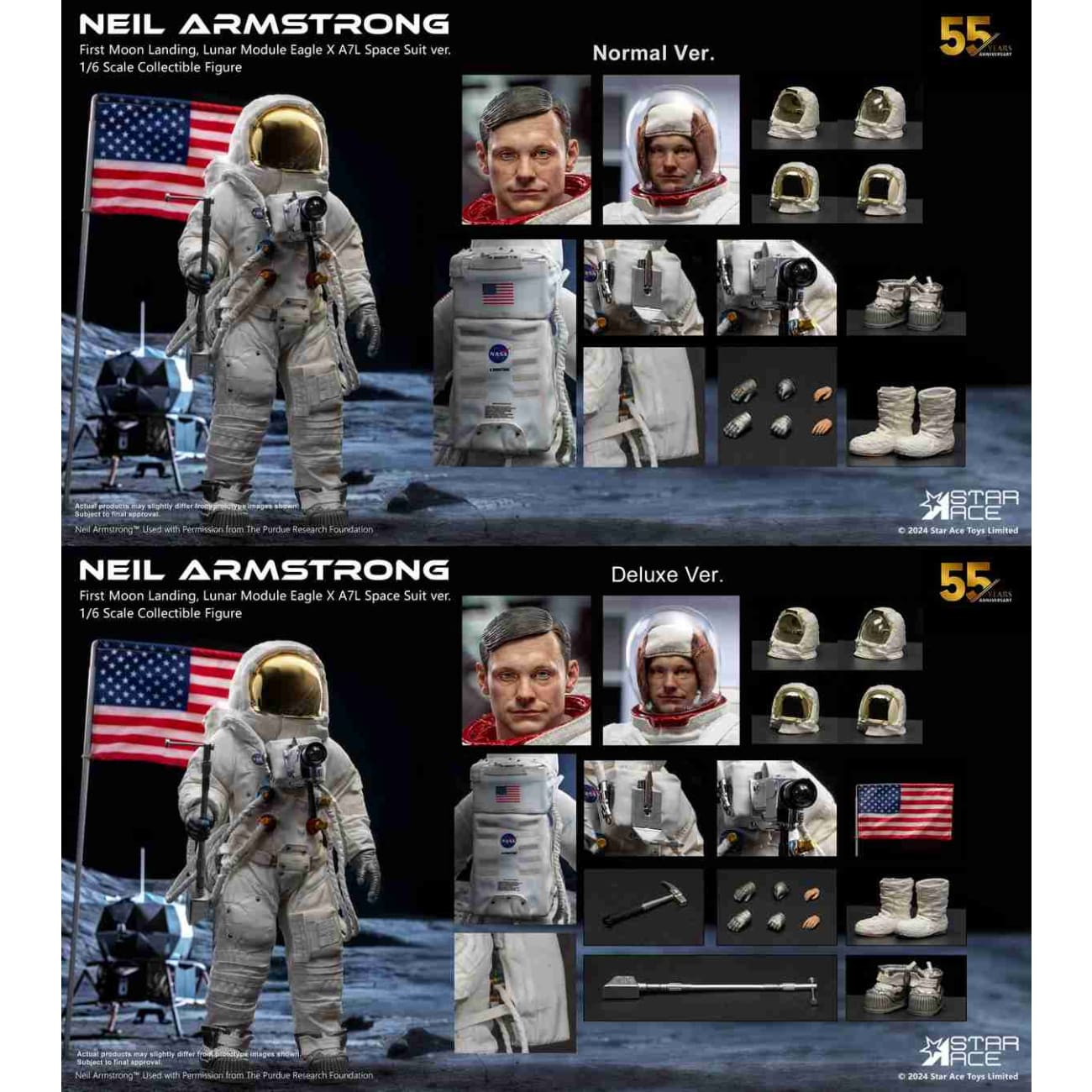 Star Ace Toys - Neil Armstrong [2 Variants]