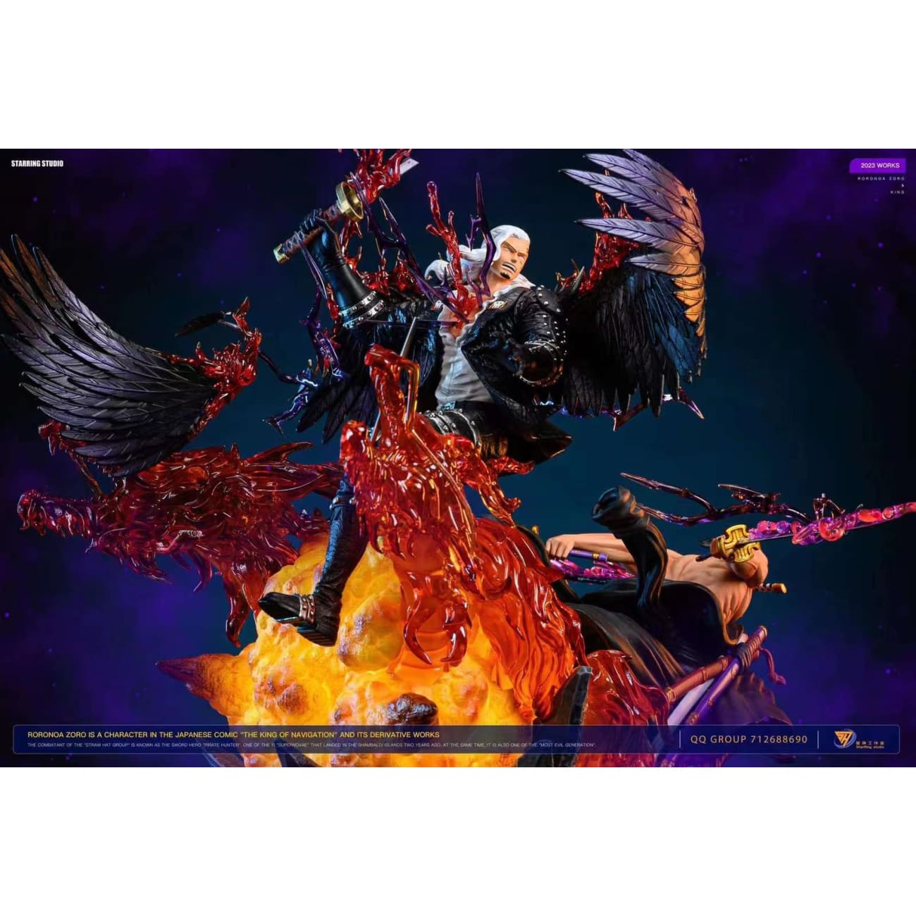 Starring Studio - Roronoa Zoro vs King