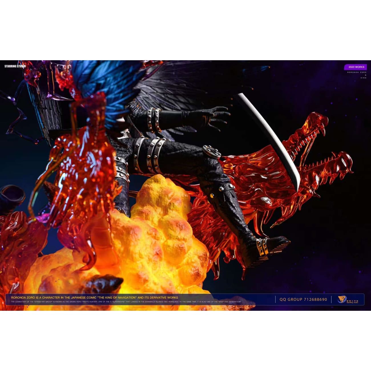 Starring Studio - Roronoa Zoro vs King