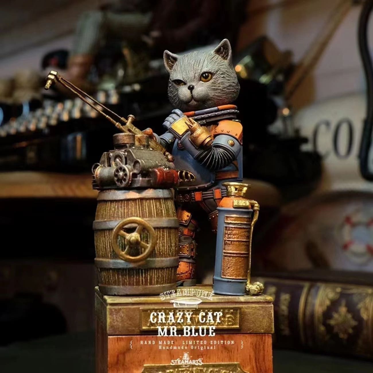 Steamarts - Crazy Cat Mr Blue  [ 2 variants]