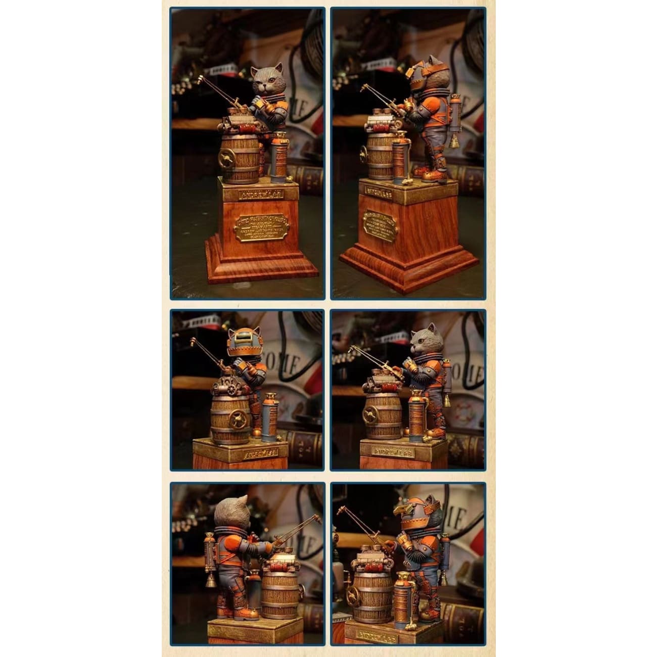 Steamarts - Crazy Cat Mr Blue  [ 2 variants]