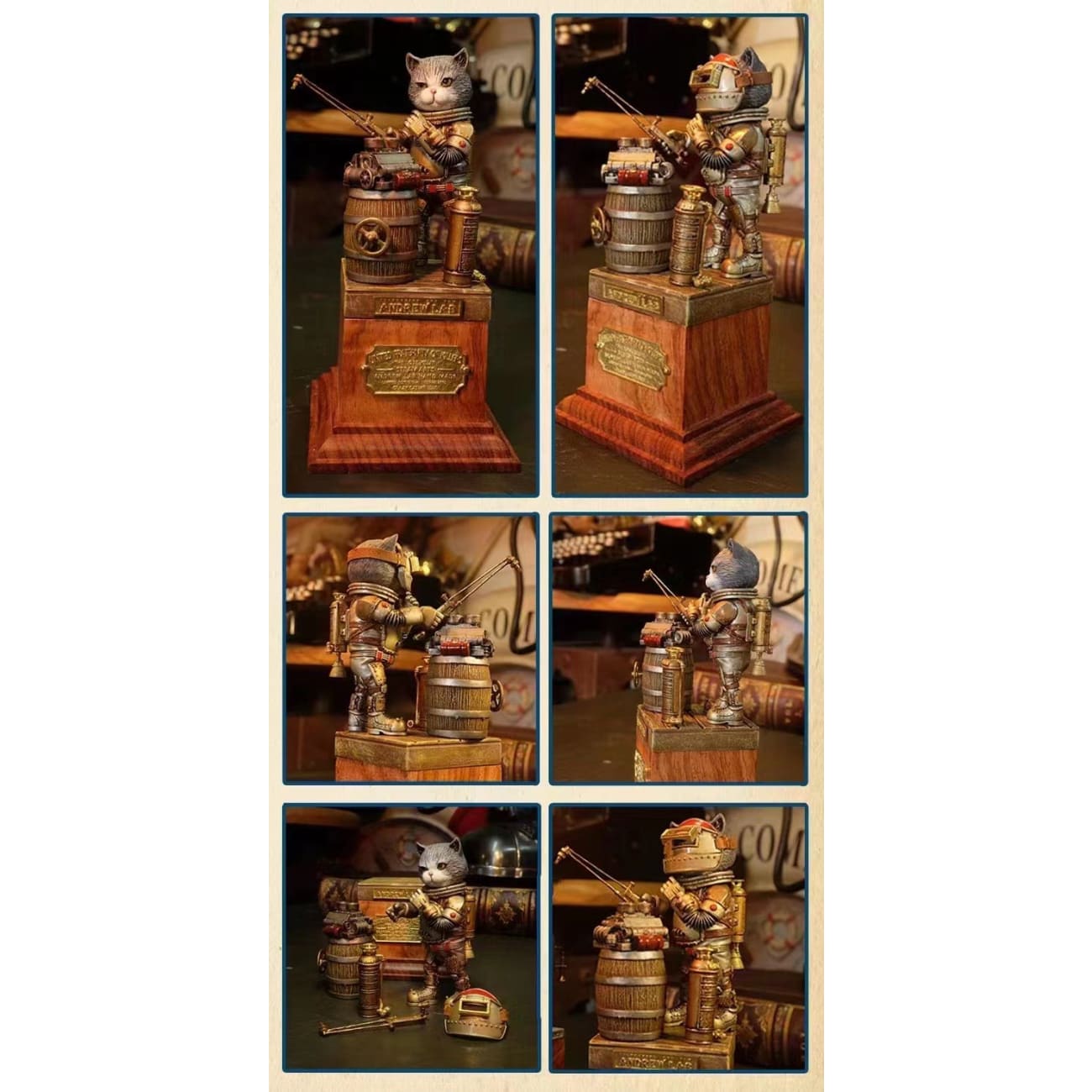 Steamarts - Crazy Cat Mr Blue  [ 2 variants]