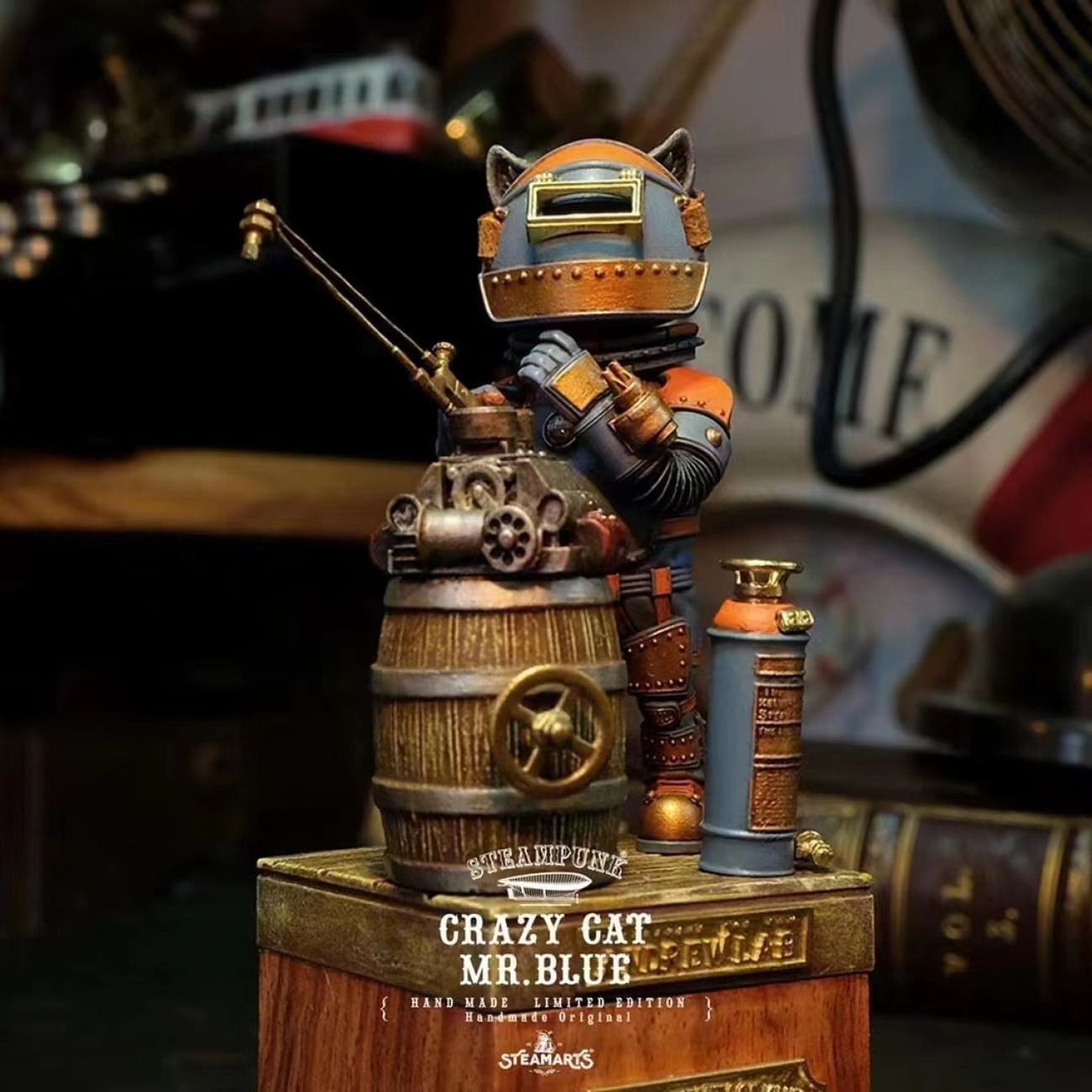 Steamarts - Crazy Cat Mr Blue  [ 2 variants]