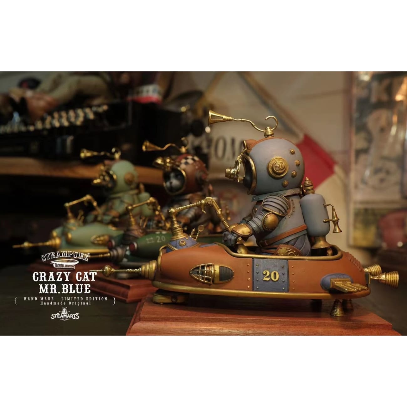 Steamarts - Mr. Blue's Airship [Green Version / Blue Version] 