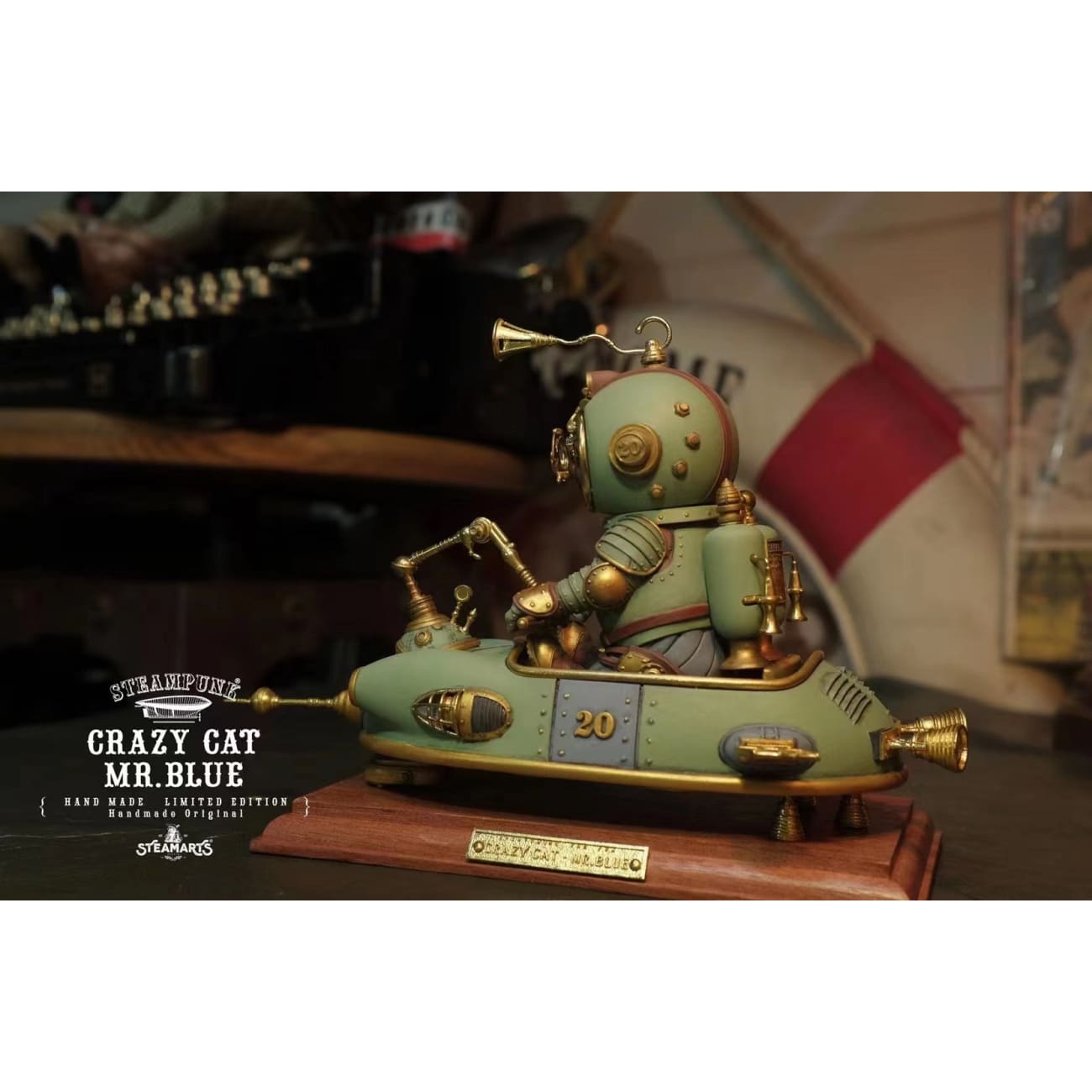 Steamarts - Mr. Blue's Airship [Green Version / Blue Version] 