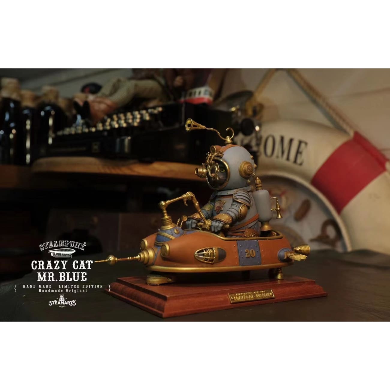 Steamarts - Mr. Blue's Airship [Green Version / Blue Version] 