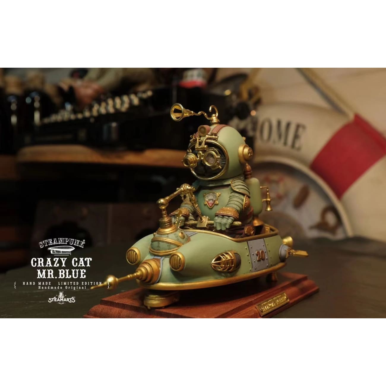 Steamarts - Mr. Blue's Airship [Green Version / Blue Version] 