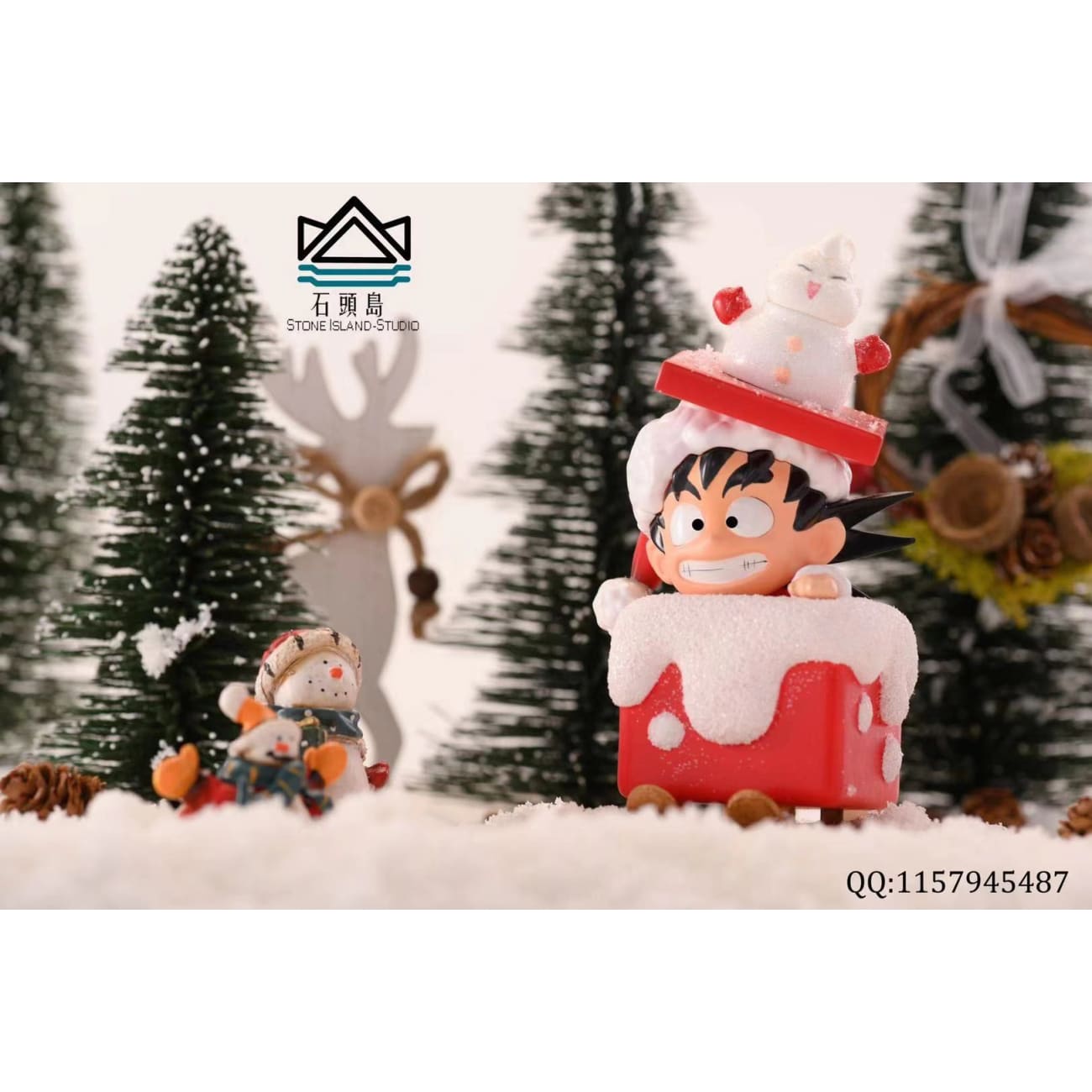 Stone Island Studio - Xmas Son goku (2 variants)