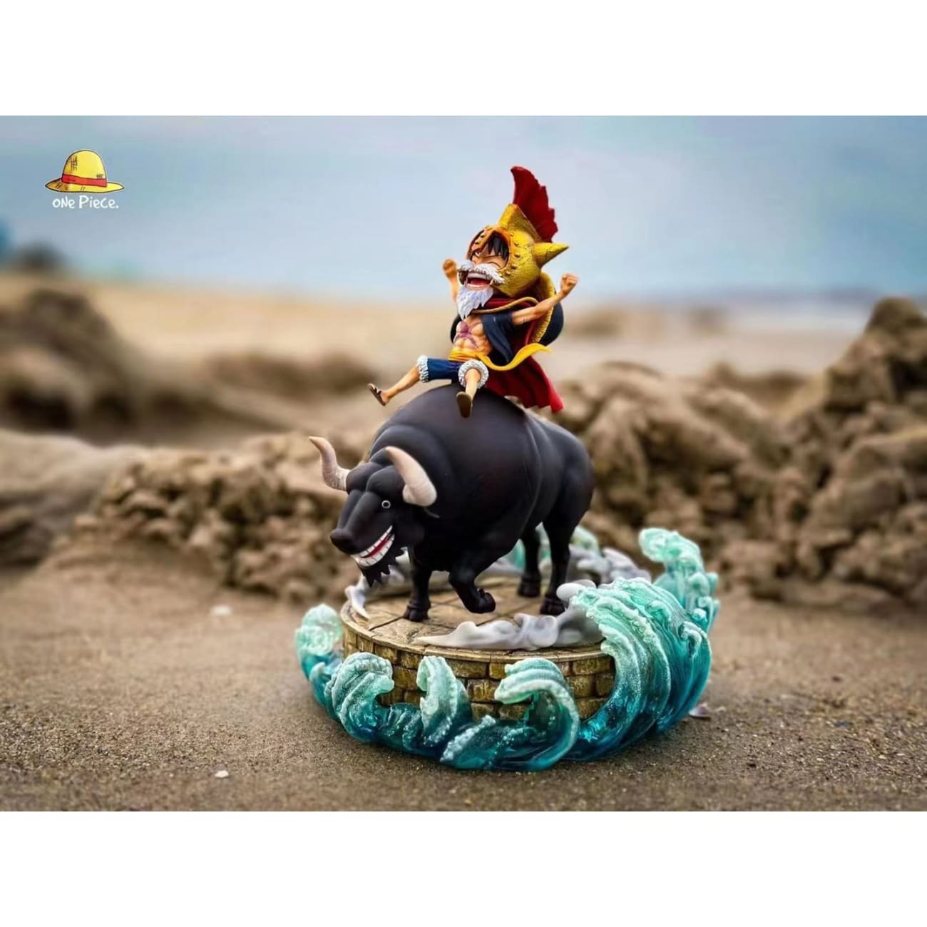 Straw Hat Studio - Bull Riding & Monkey D. Luffy