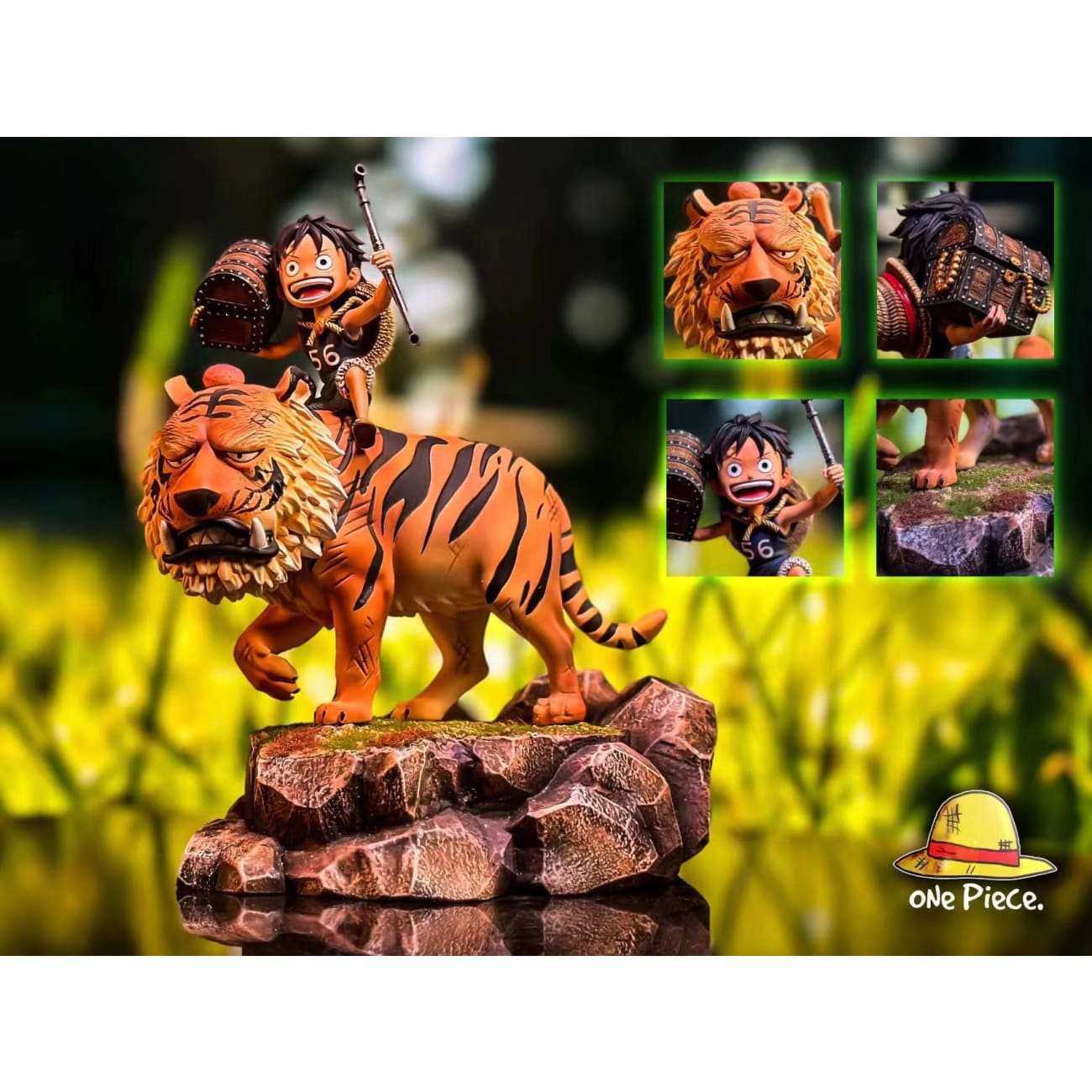 Straw Hat Studio - Tiger Riding & Monkey D. Luffy [2 Variants]