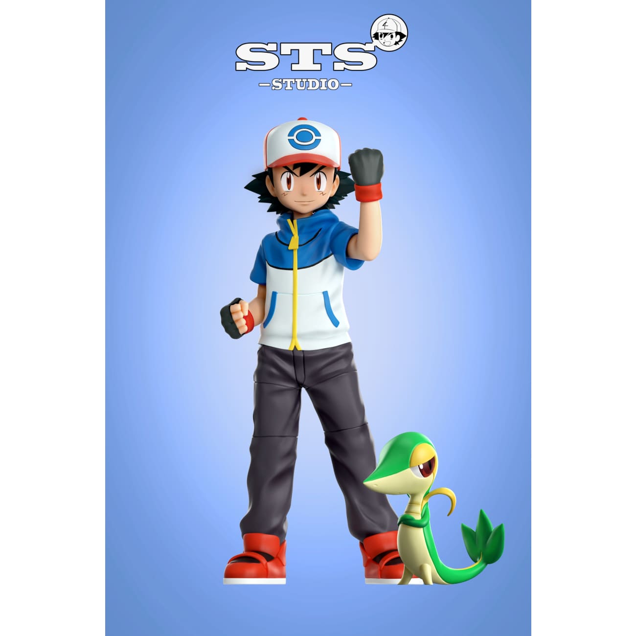 STS Studio - Main Characters of Pokemon TV Unova Team [6 Variants]
