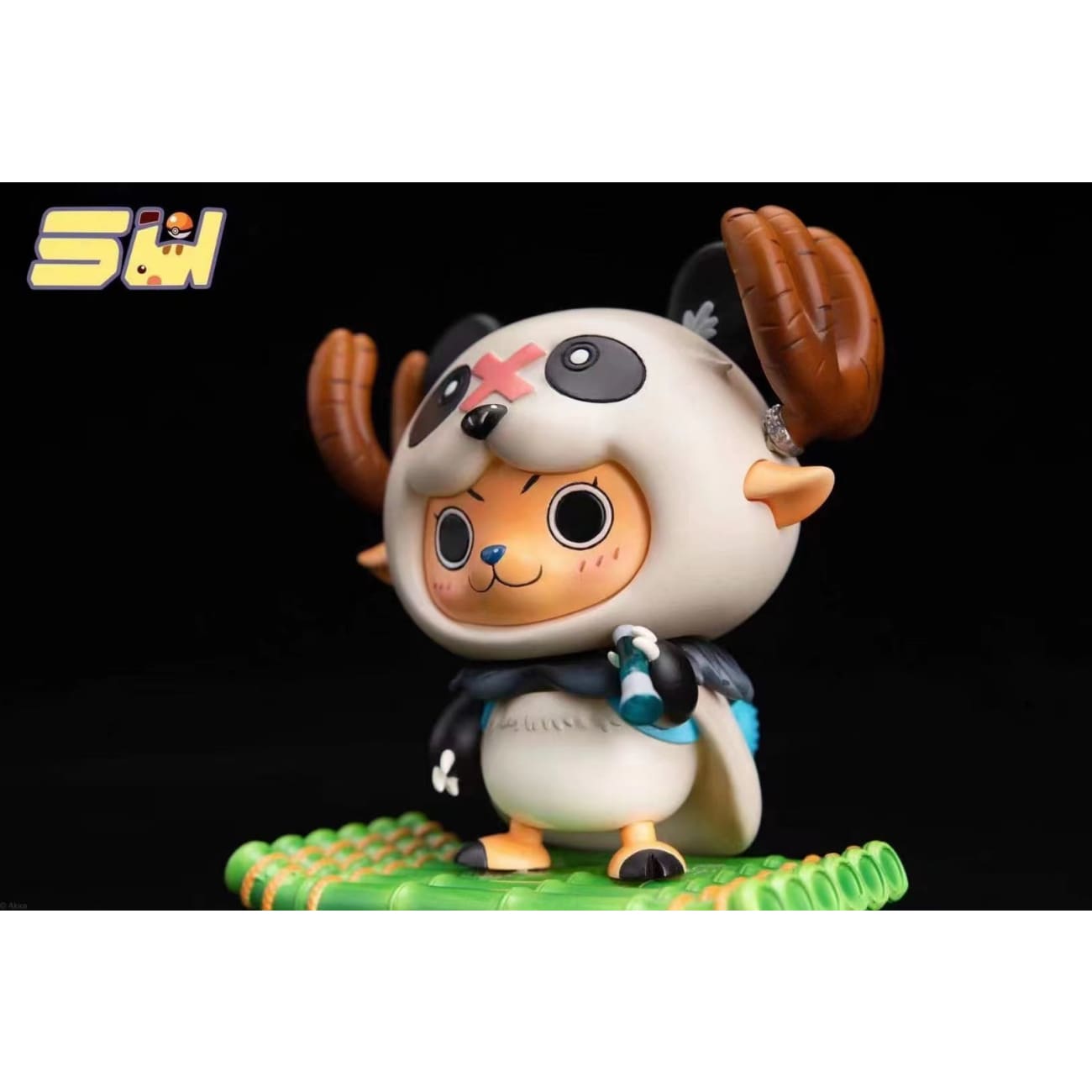 SU Studio - Tony Tony Chopper cosplay Panda [Black / Pink]