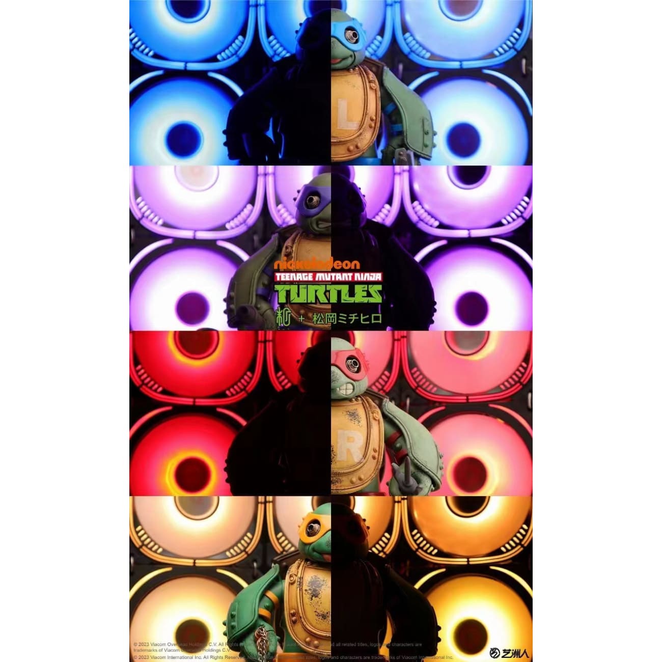 SUM Collaboration Artist - Leonardo / Raphael / Michelangelo / Donatello