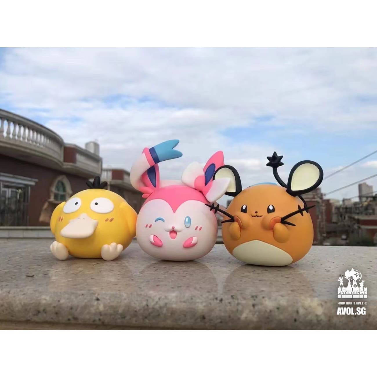 Sun Studio - Fatty Psyduck/ Fatty Dedenne/ Fatty Sylveon