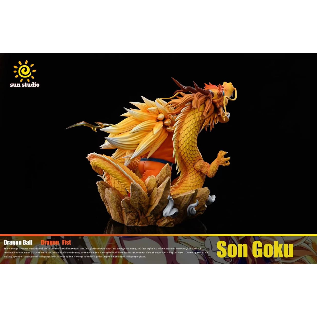 Sun Studio - Fatty SS3 Son Goku Dragon Fist [Standard Version / Gold Version]
