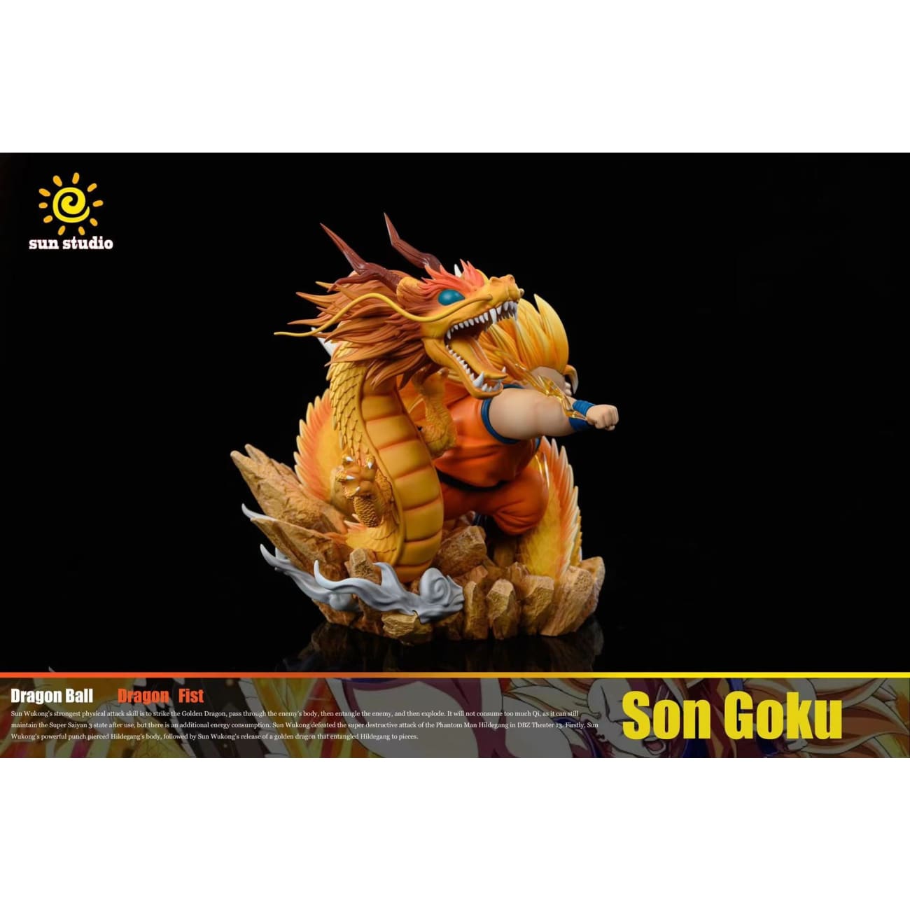 Sun Studio - Fatty SS3 Son Goku Dragon Fist [Standard Version / Gold Version]