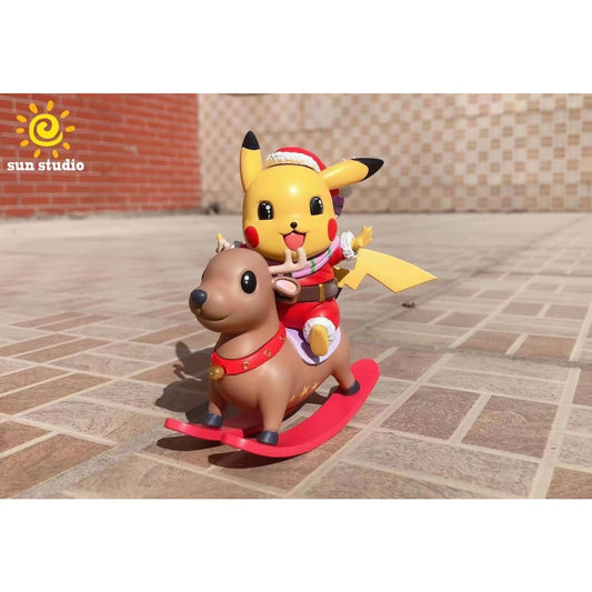 Sun Studio - Pikachu Christmas Rocking Reindeer [1/1 scale or Mini]