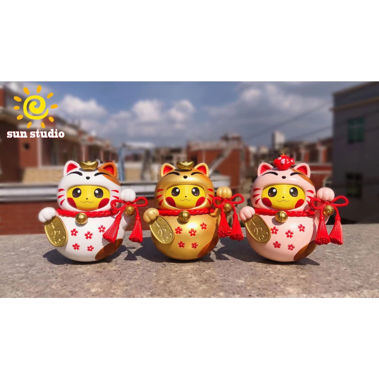 Sun Studio - Pikachu Cosplay Fortune Cat Tumbler [3 Variants]