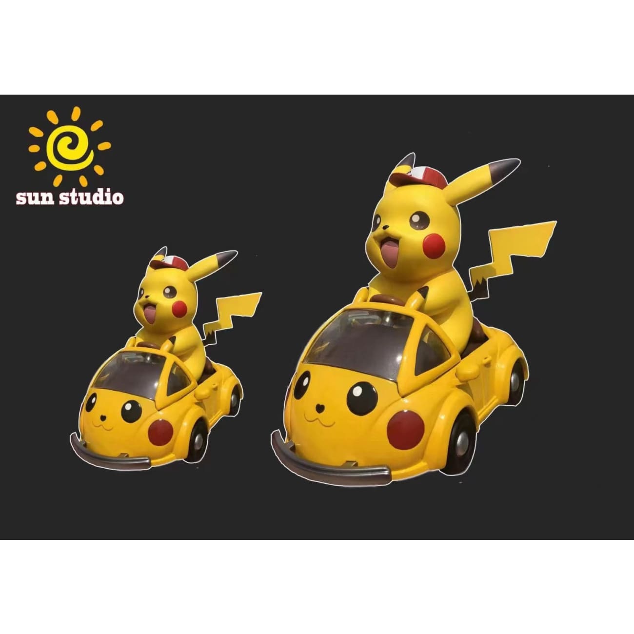 Sun Studio - Pikachu with Pikachu Car [Small Version / Big Version]