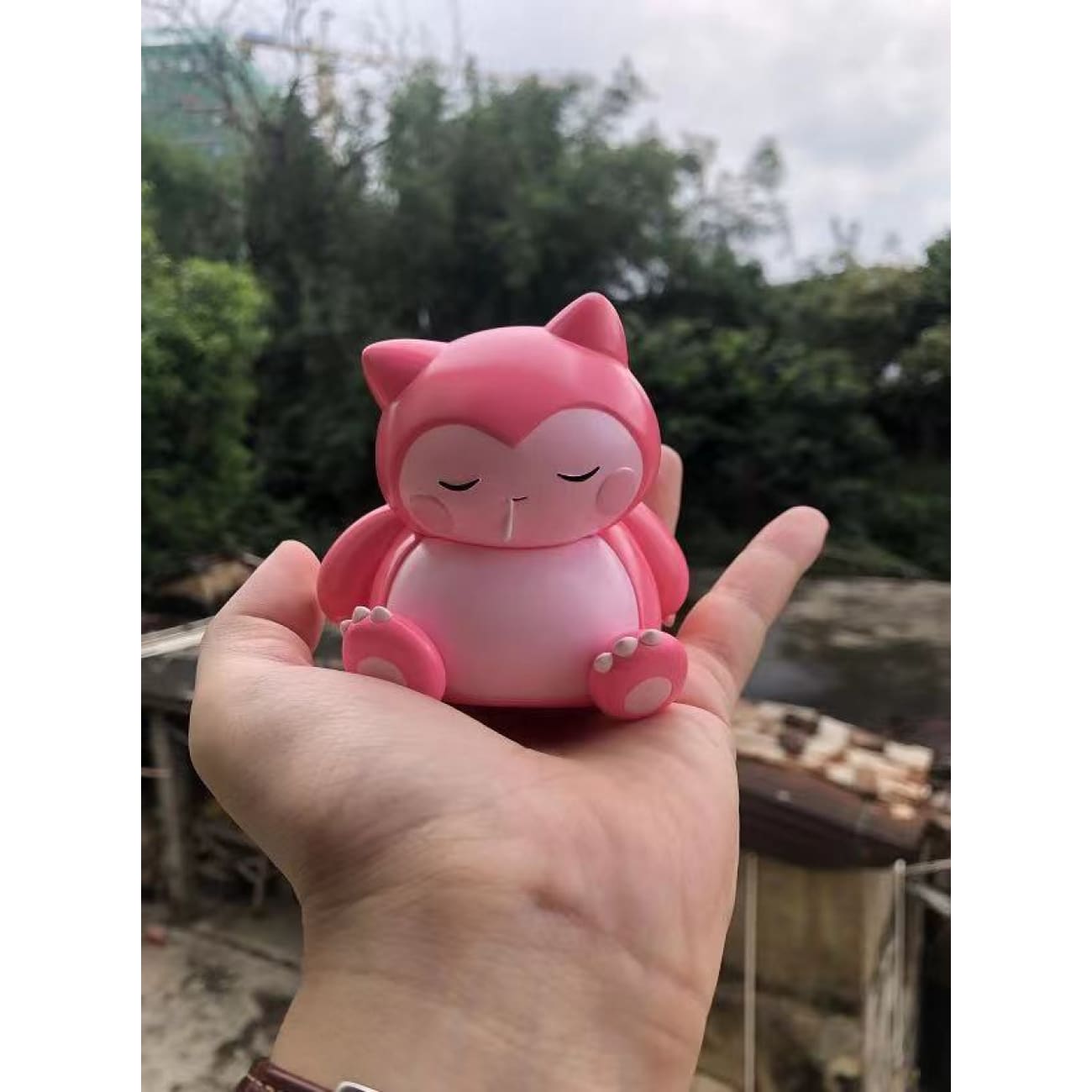 Sun Studio - Pinkish Sleeping Snorlax