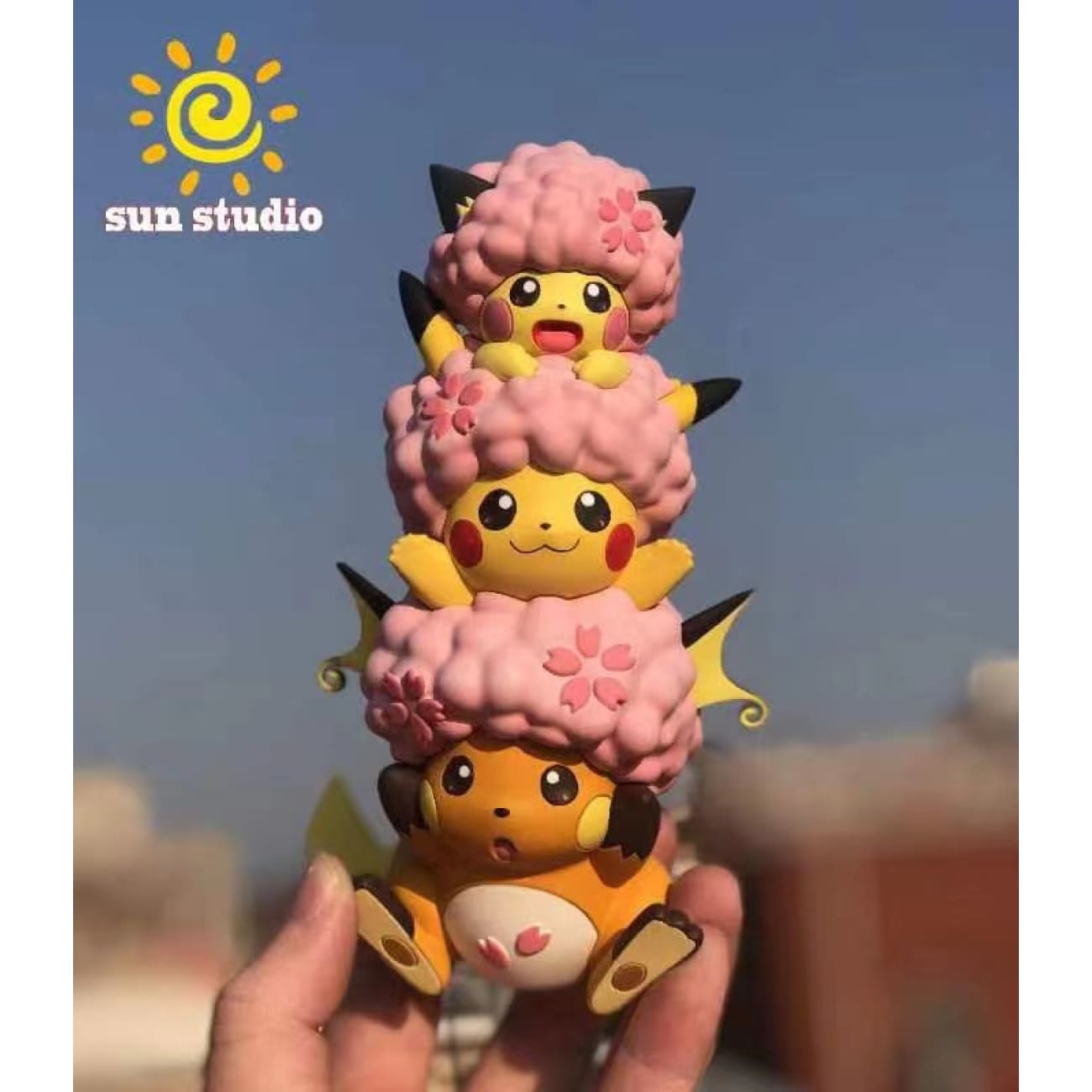 Sun Studio - Sakura Pichu, Pikachu, Raichu