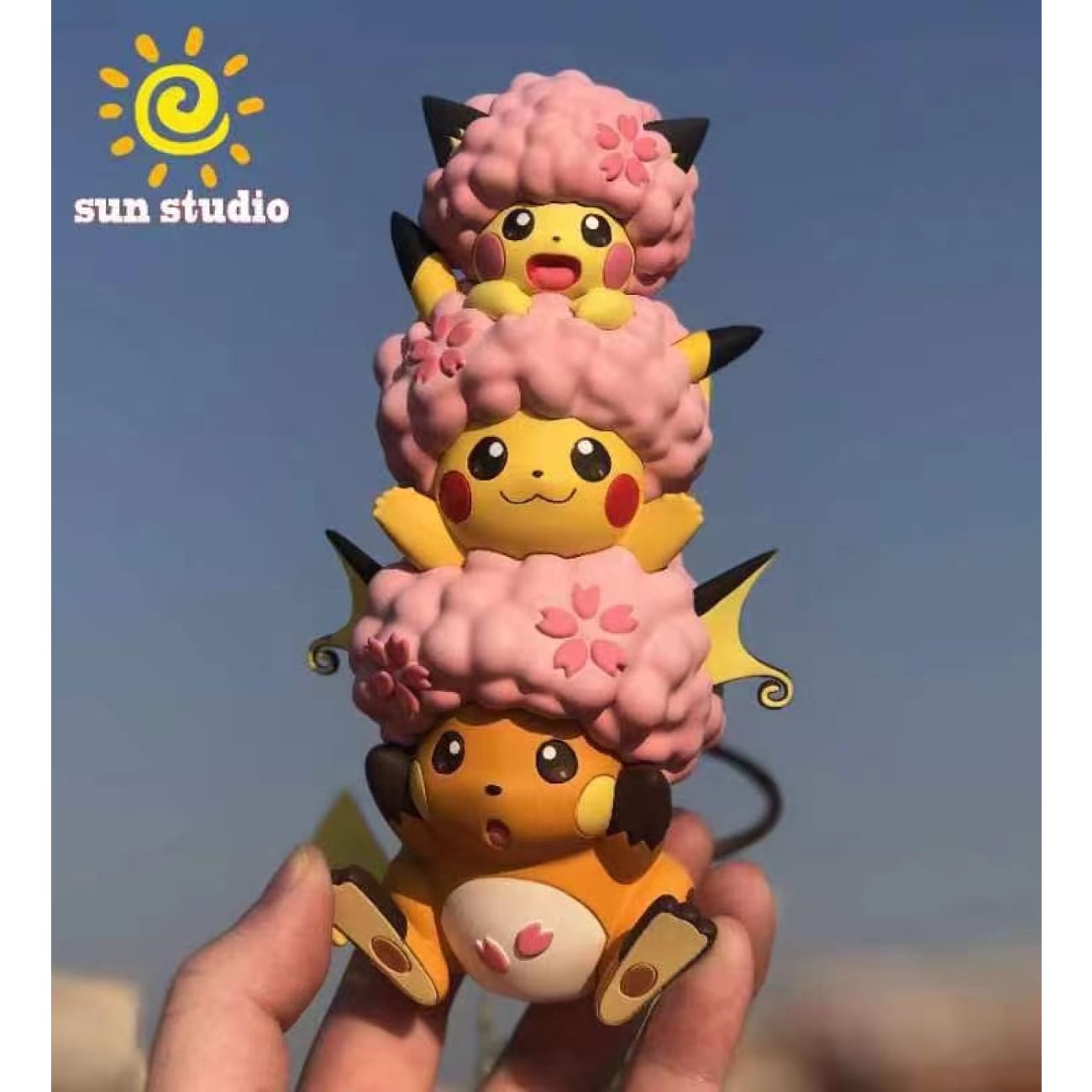 Sun Studio - Sakura Pichu, Pikachu, Raichu