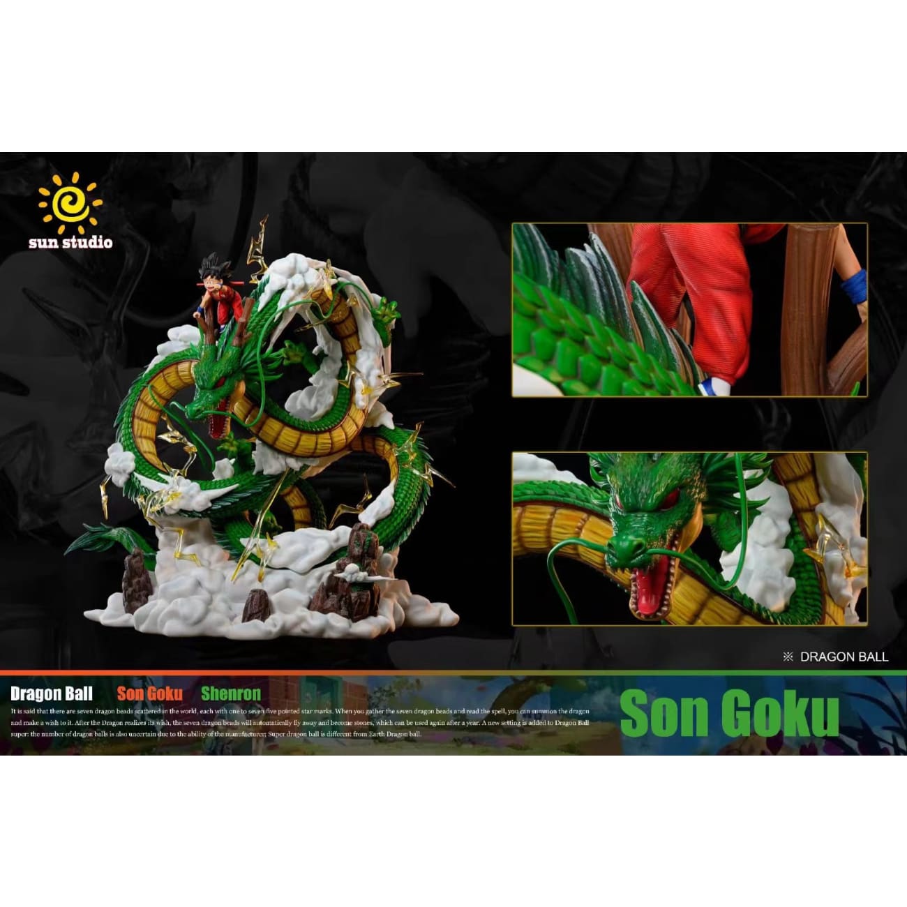 Sun Studio - Shenron and Son Goku