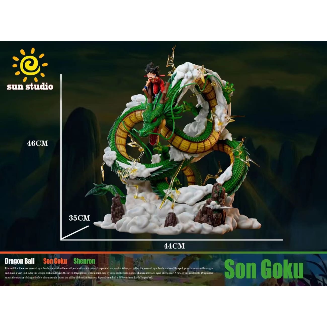 Sun Studio - Shenron and Son Goku