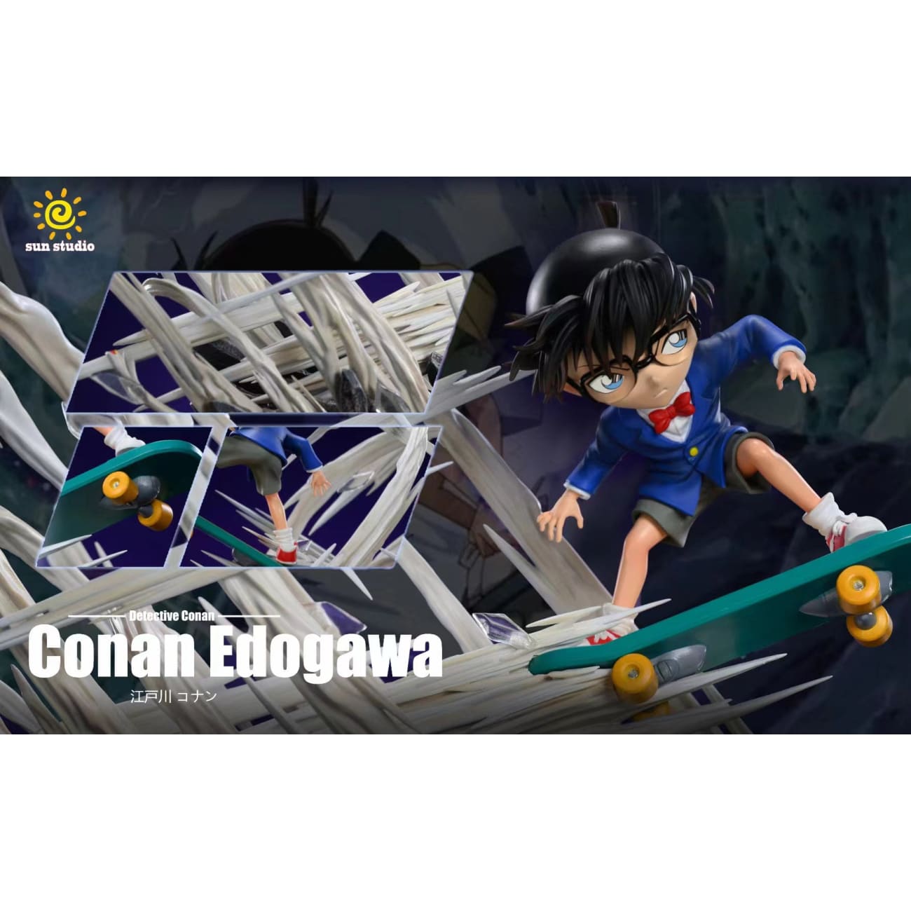 Sun Studio - Skateboard Conan Edogawa