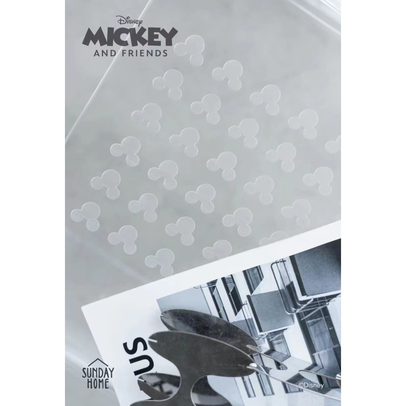 Sunday Home - Mickey Mouse Acrylic Table and Stool