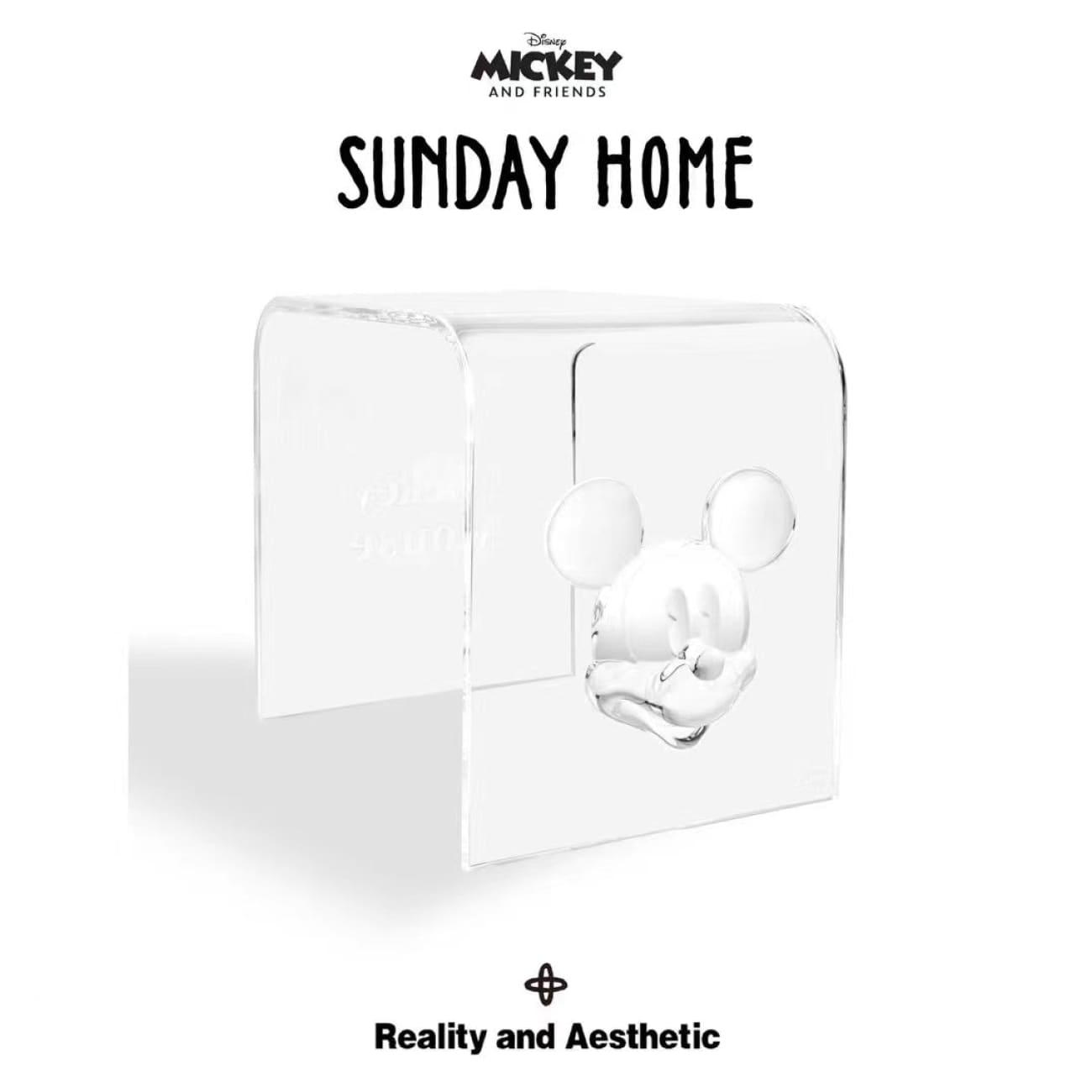 Sunday Home - Mickey Mouse Acrylic Table and Stool