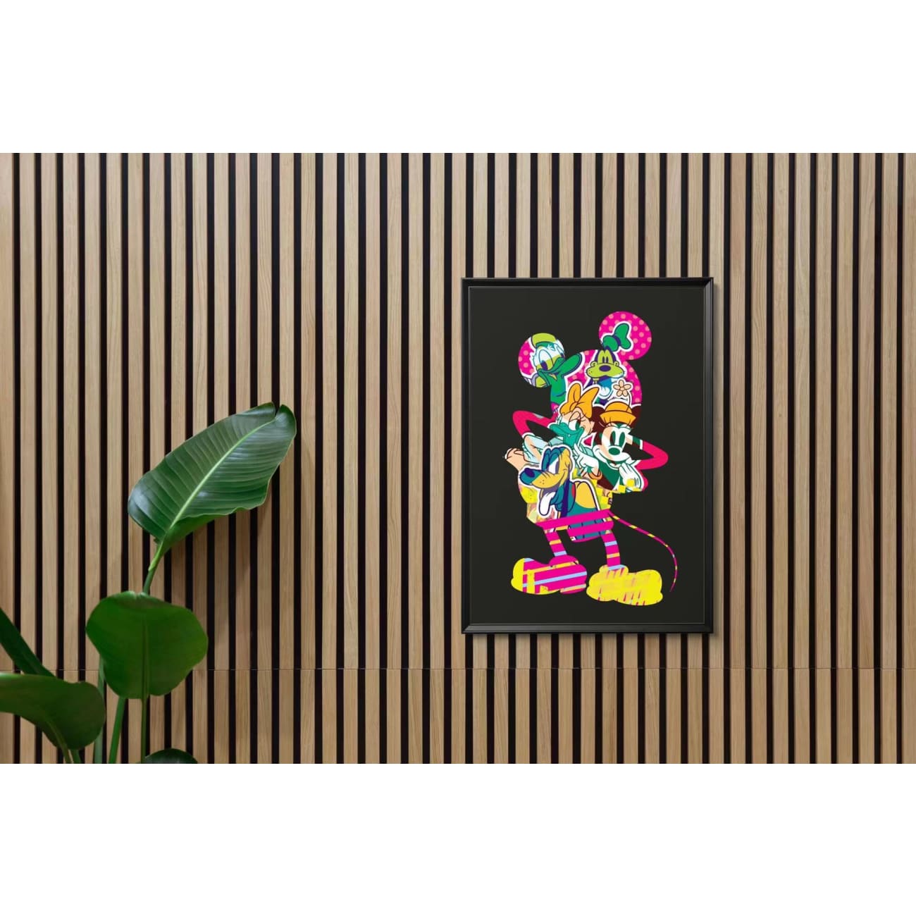Sunday Home - Mickey Mouse Collage / Stay Positive