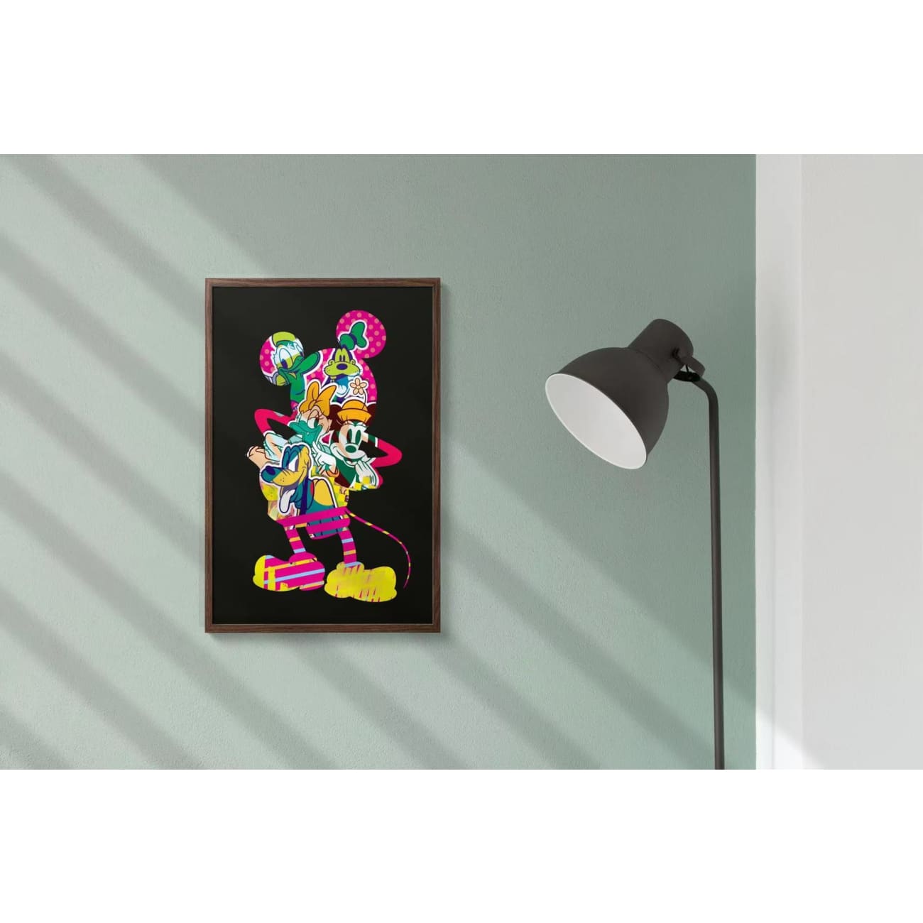 Sunday Home - Mickey Mouse Collage / Stay Positive