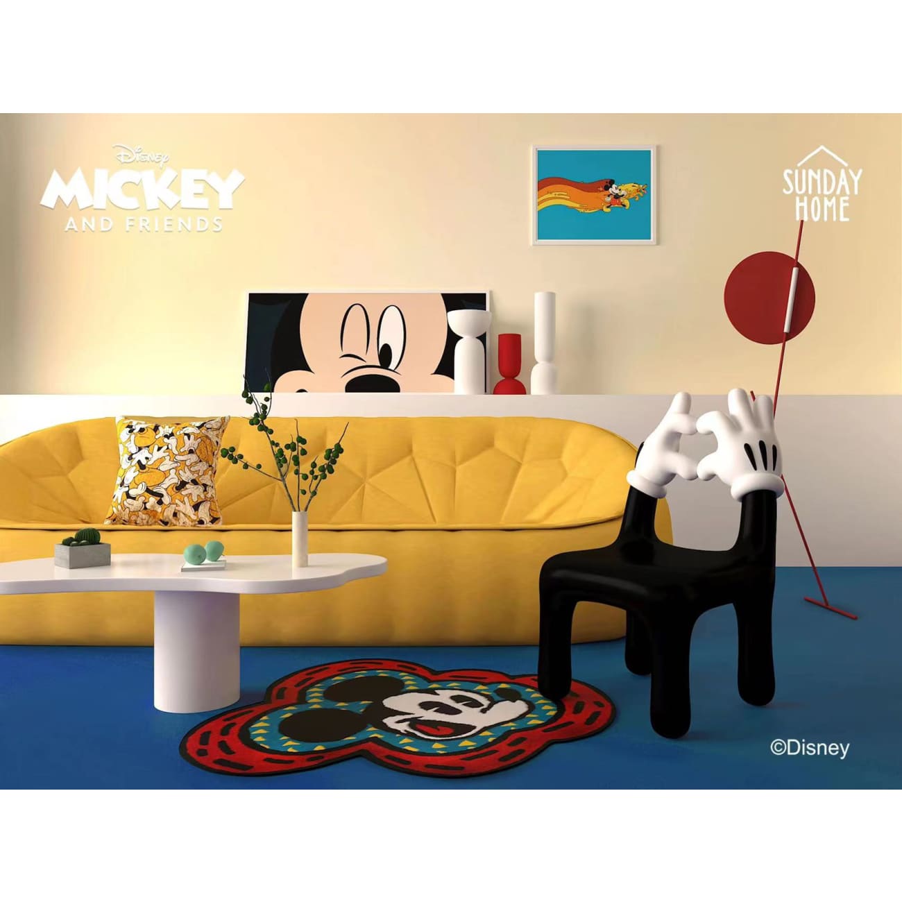Sunday Home Studio - Mickey Mouse Hand Chair