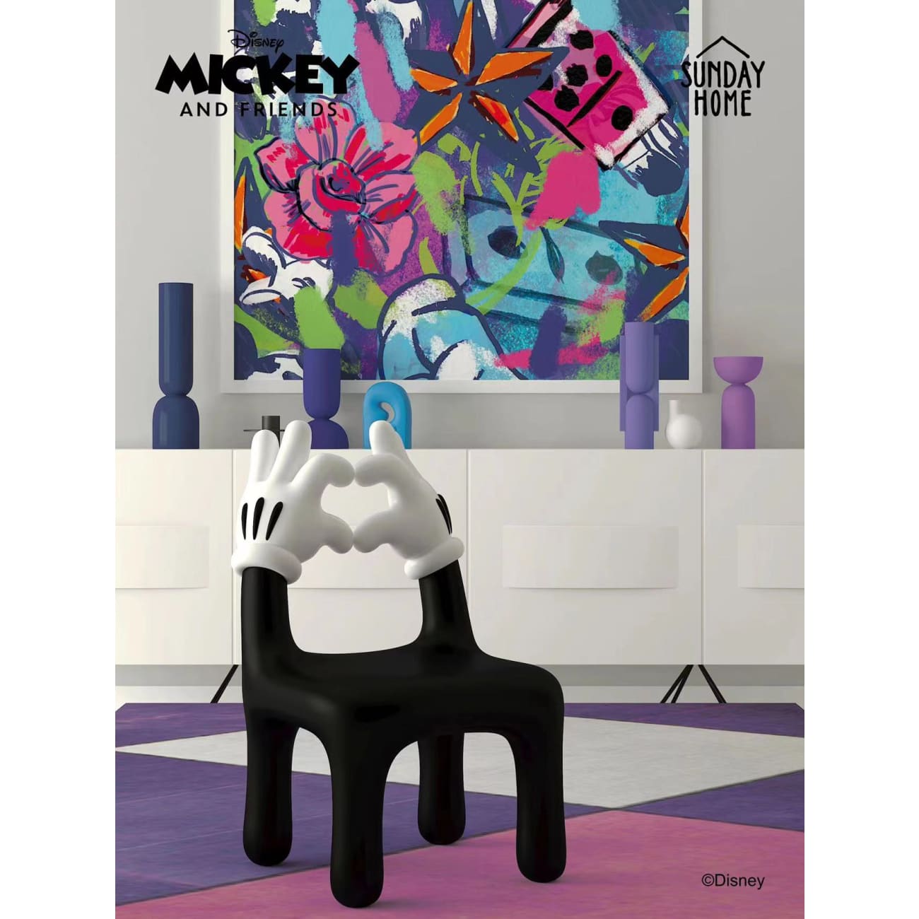 Sunday Home Studio - Mickey Mouse Hand Chair