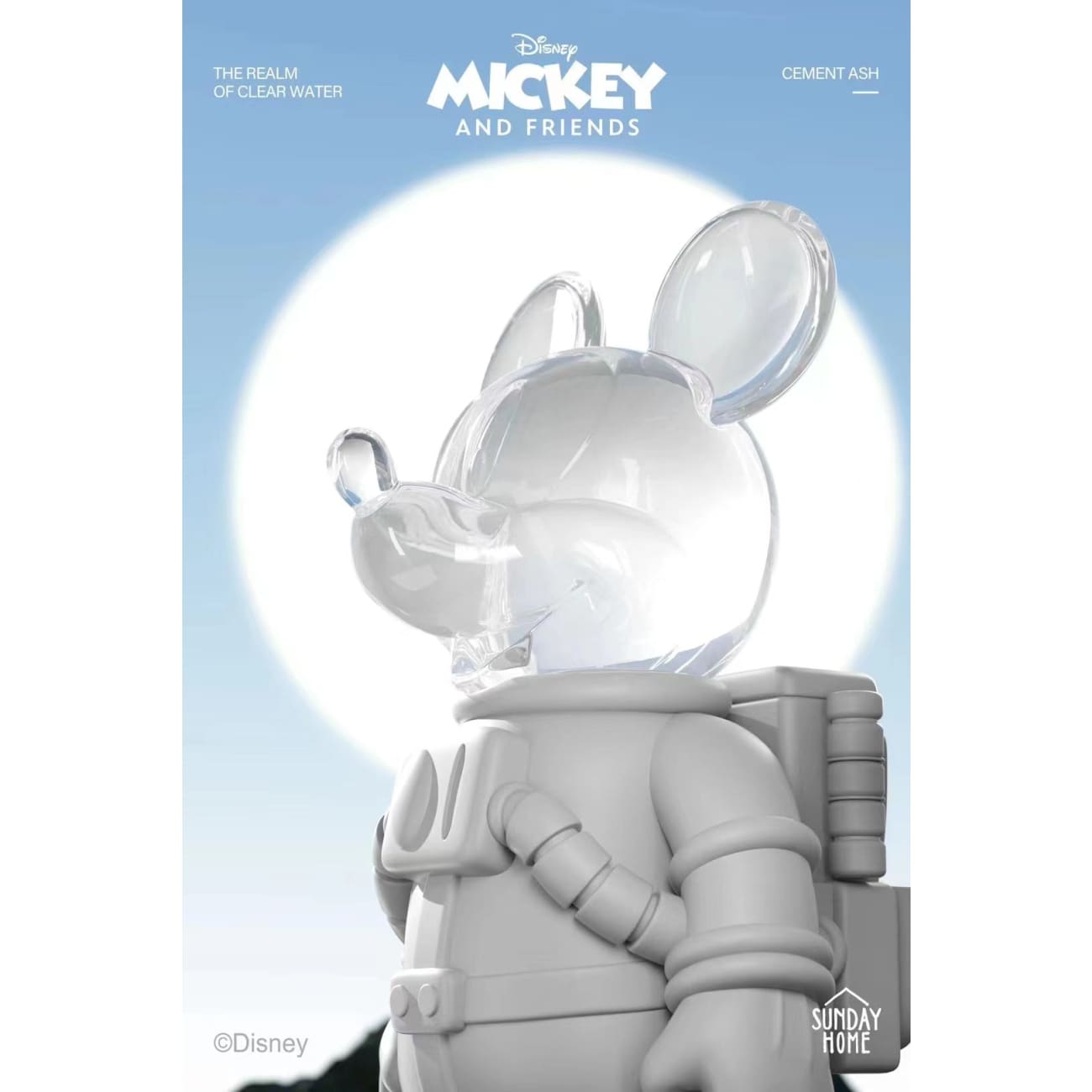 Sunday Home - The Realm Of Clear Water - Mickey Mouse [Cement Ash / Vmud Red]