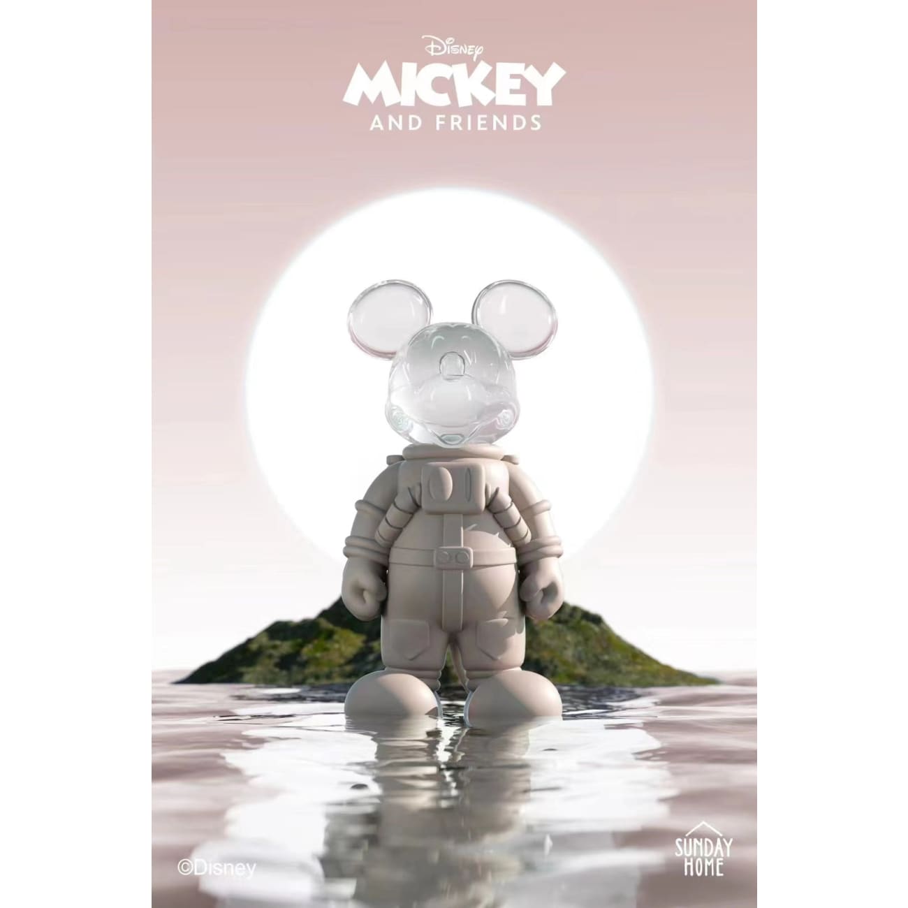 Sunday Home - The Realm Of Clear Water - Mickey Mouse [Cement Ash / Vmud Red]