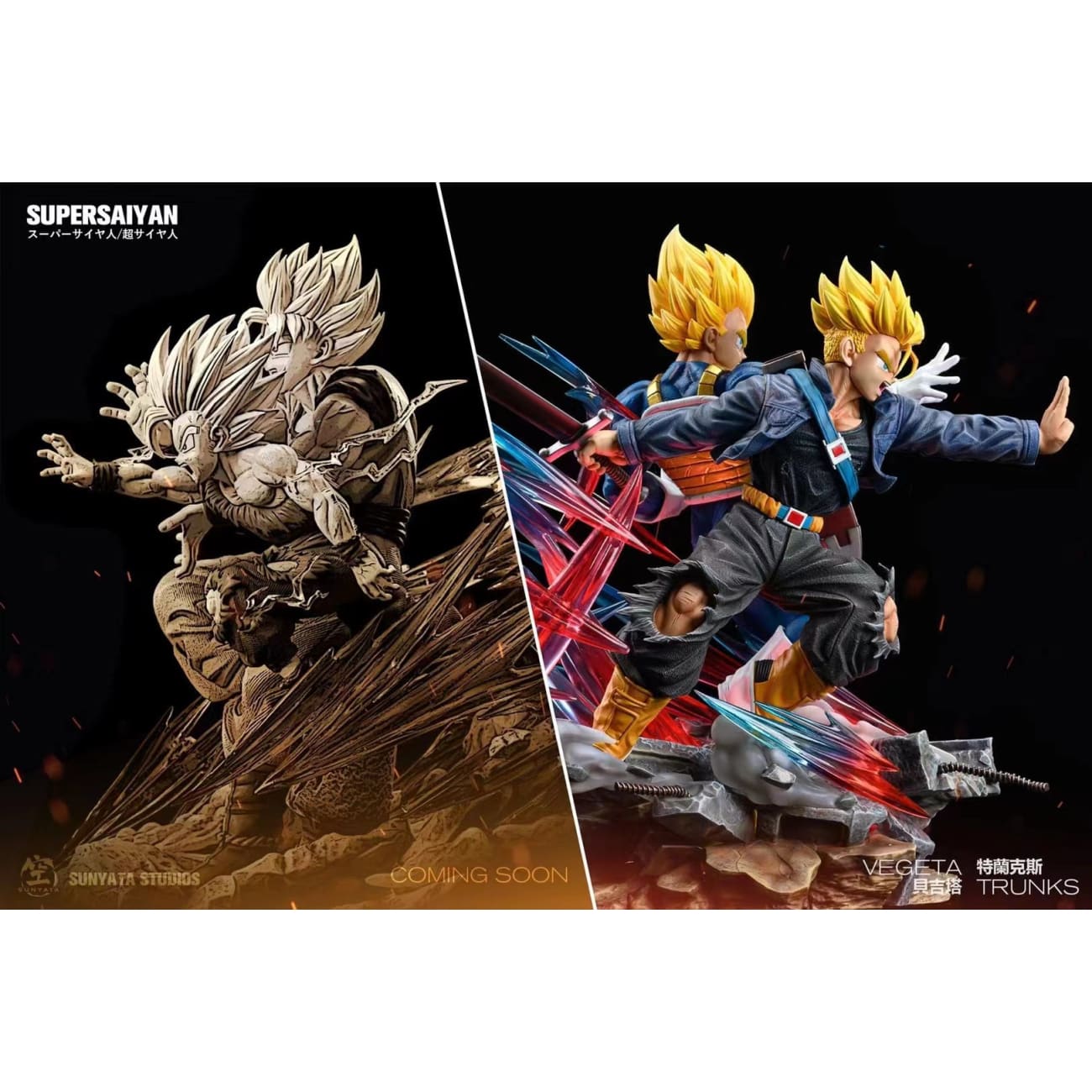 SUNYATA Studios - Vegeta and Trunks