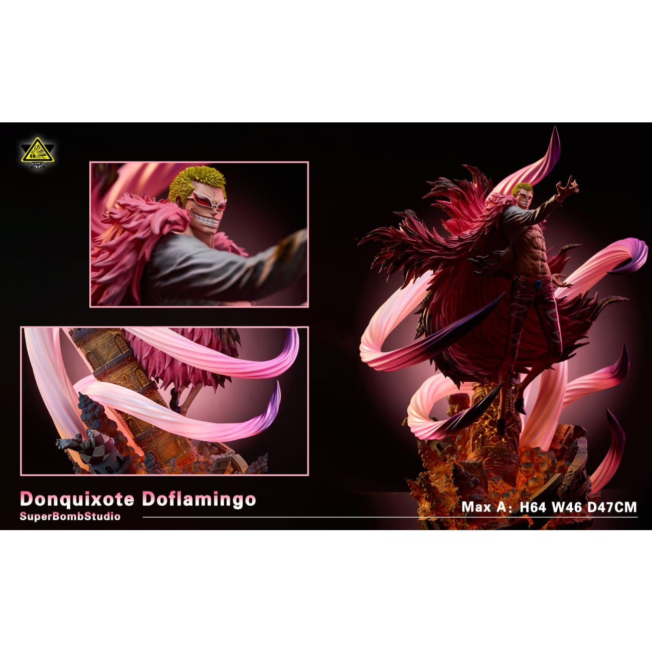 Super Bomb Studio - Donquixote Doflamingo [4 Variants]