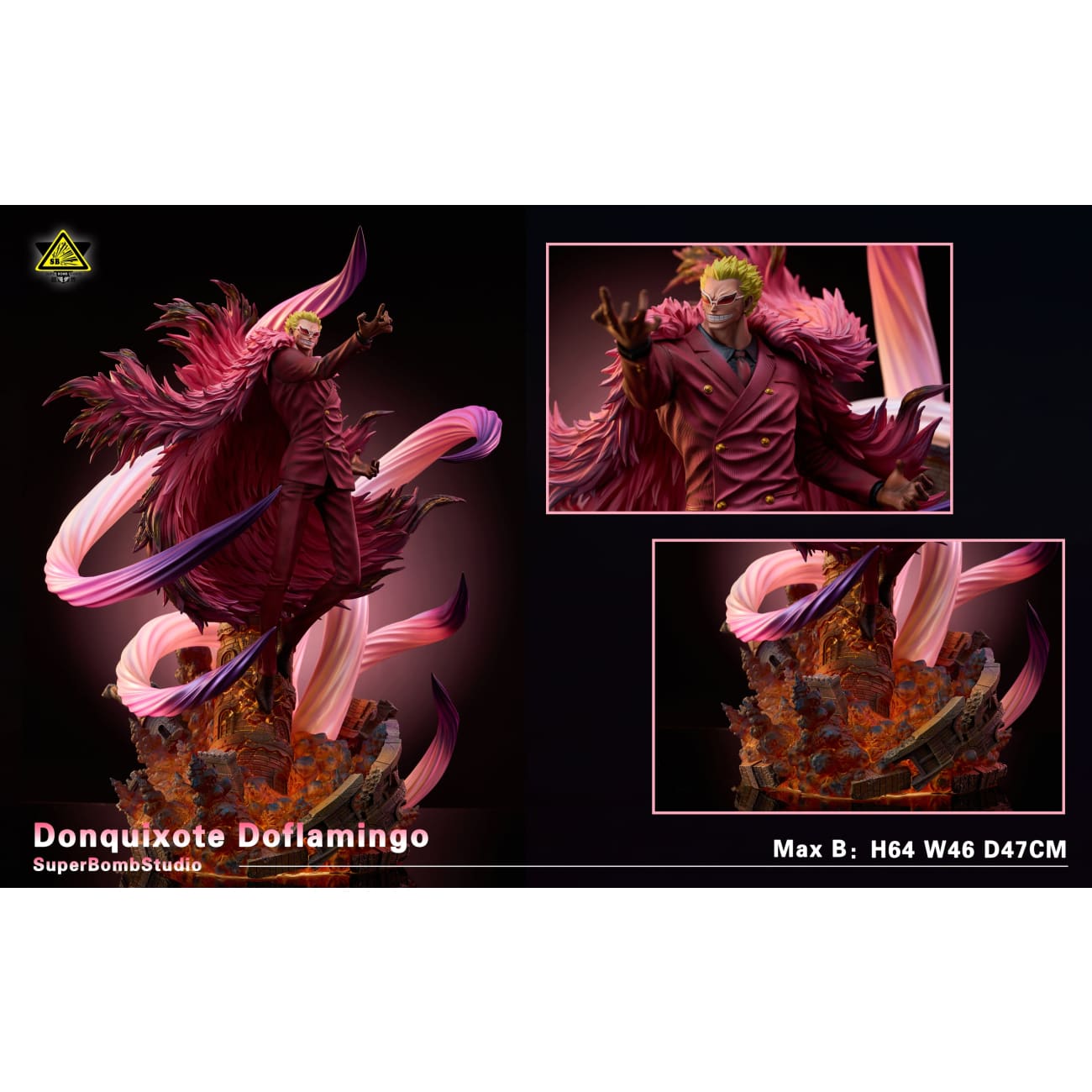 Super Bomb Studio - Donquixote Doflamingo [4 Variants]