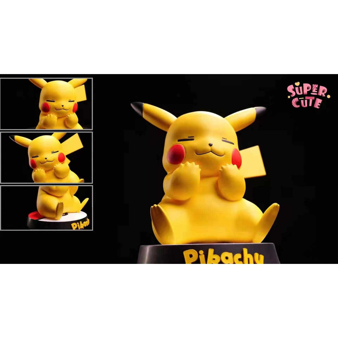 Super Cute Studio - Pikachu  [4 colours selection / 3 sizes]